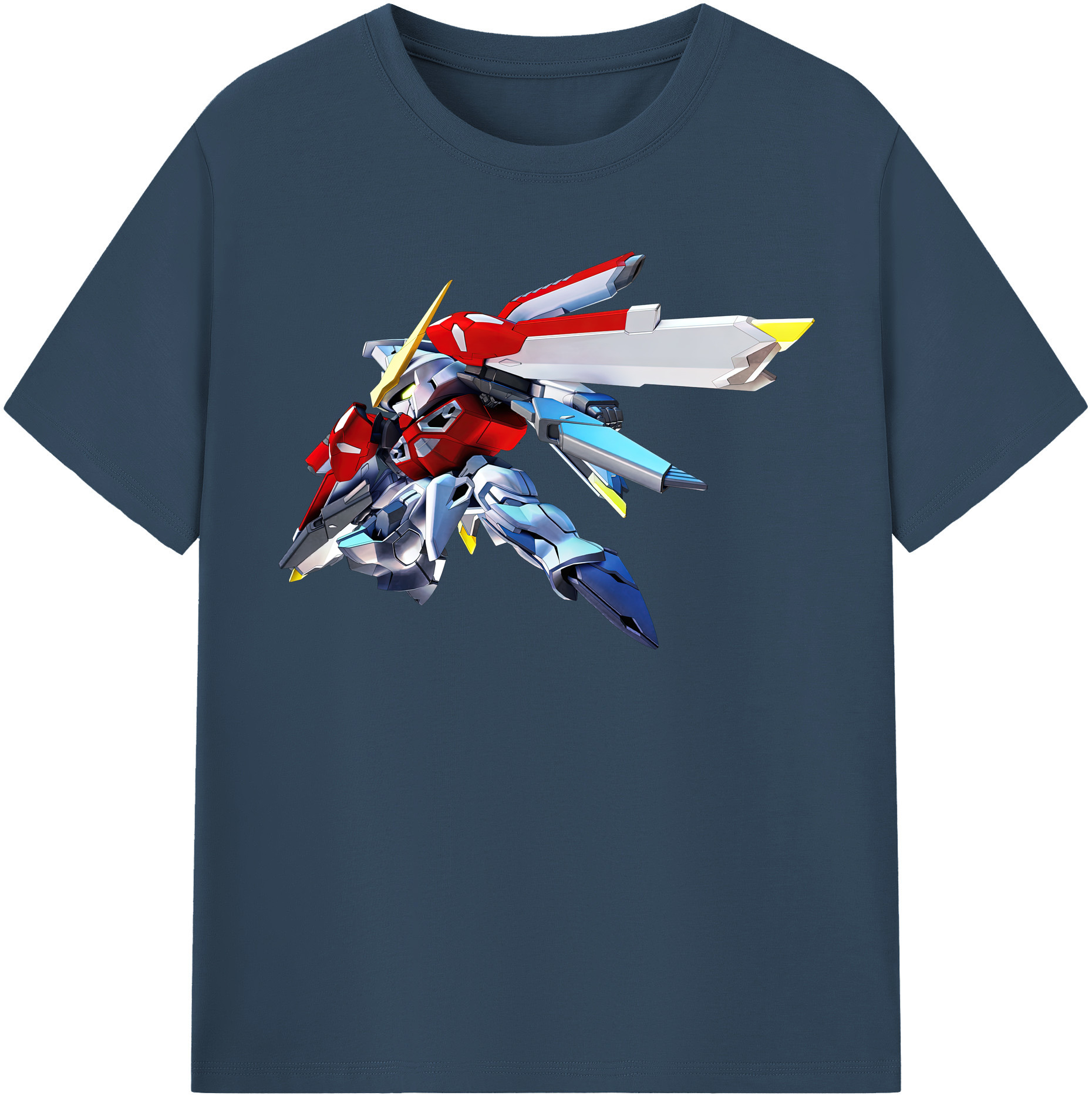 （画像用） 機動戦士ガンダム Mobile Suit Gundam 綿100％半袖Tシャツ（フロントプリント）