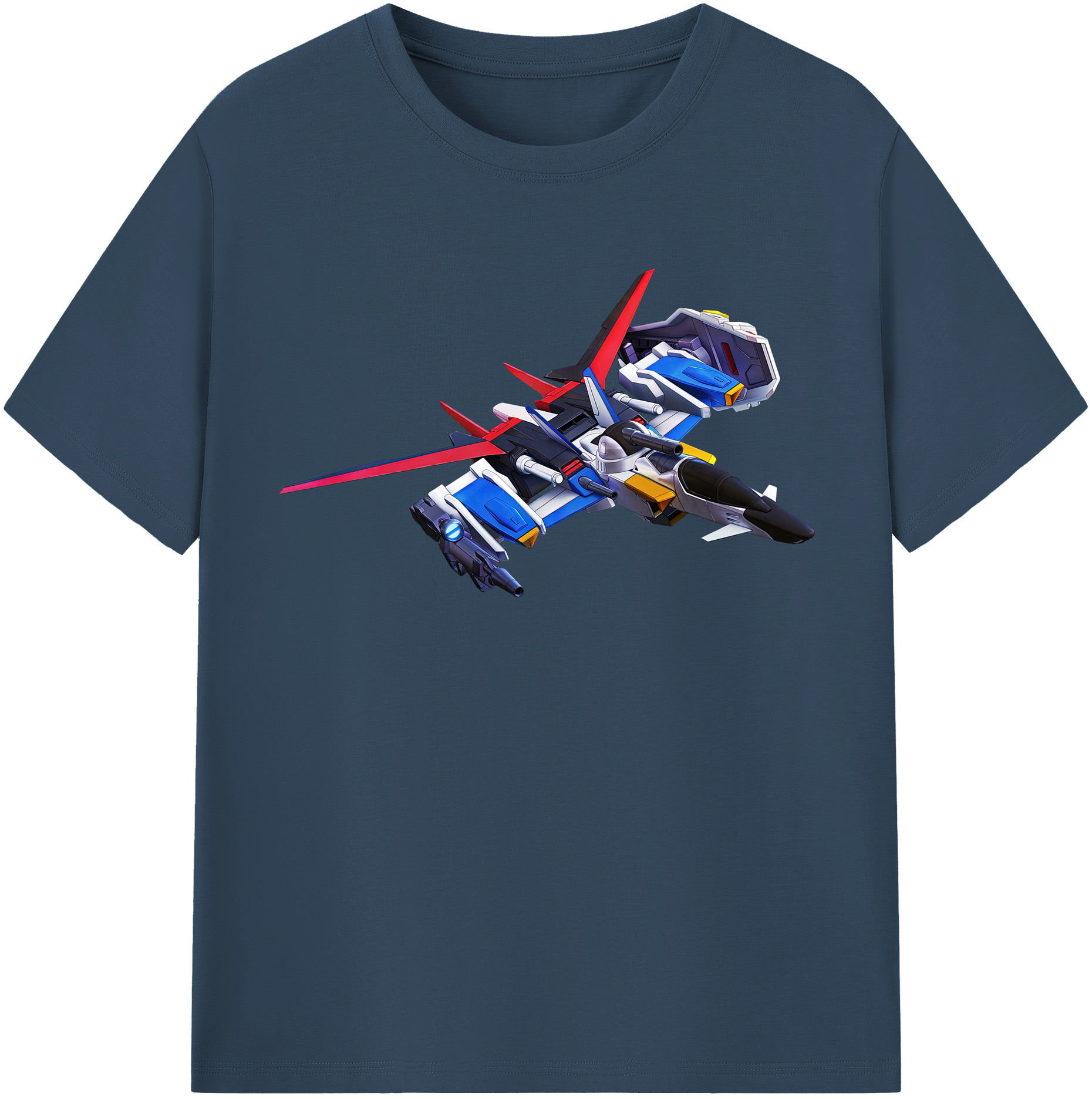 （画像用） 機動戦士ガンダム Mobile Suit Gundam 綿100％半袖Tシャツ（フロントプリント）