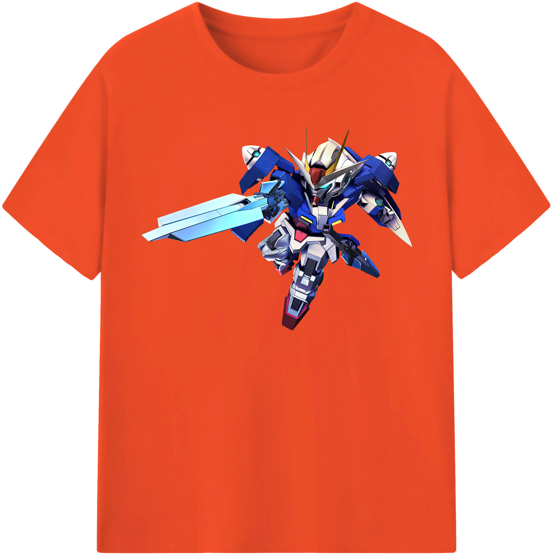 （画像用） 機動戦士ガンダム Mobile Suit Gundam 綿100％半袖Tシャツ（フロントプリント）