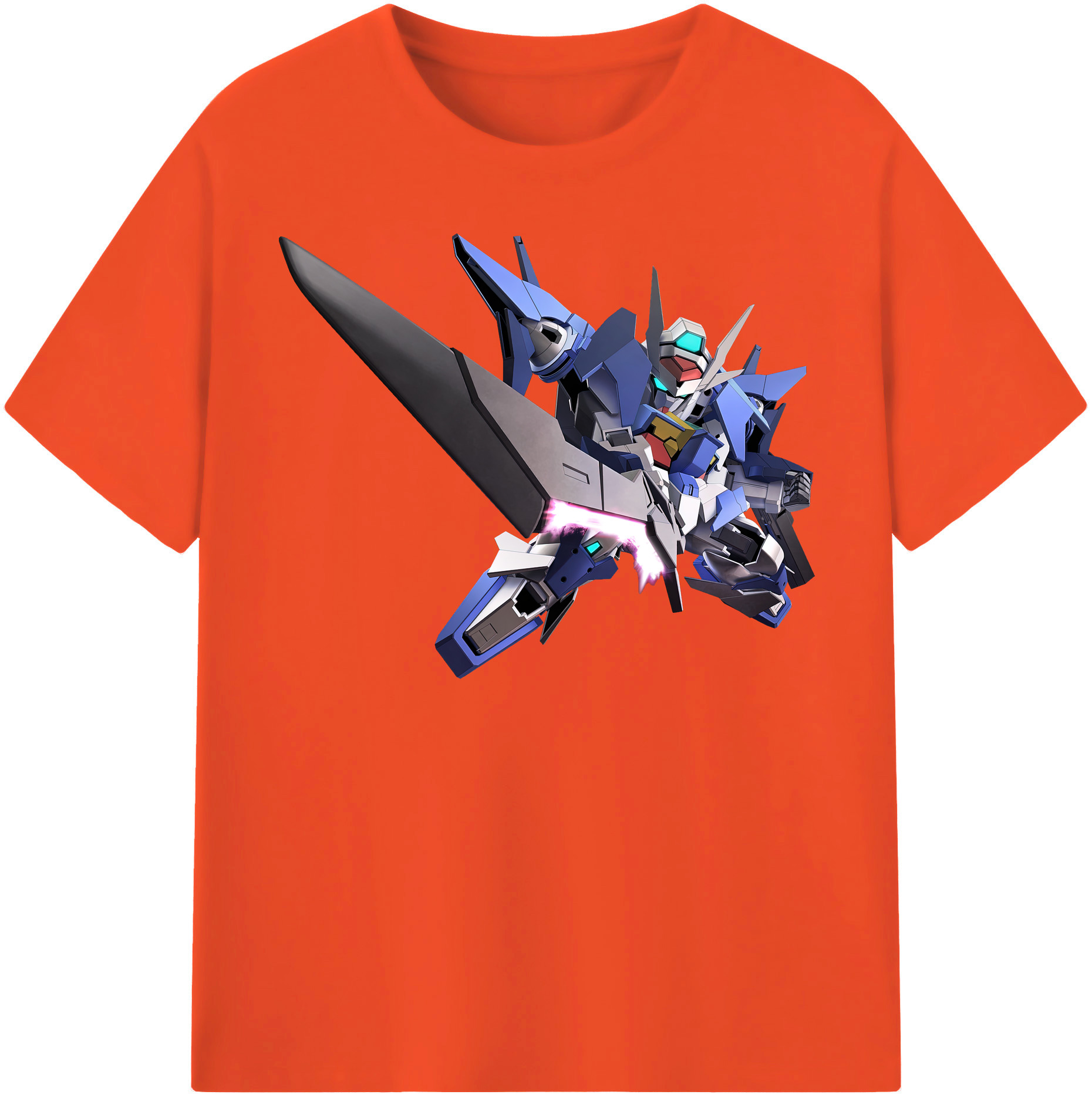 （画像用） 機動戦士ガンダム Mobile Suit Gundam 綿100％半袖Tシャツ（フロントプリント）