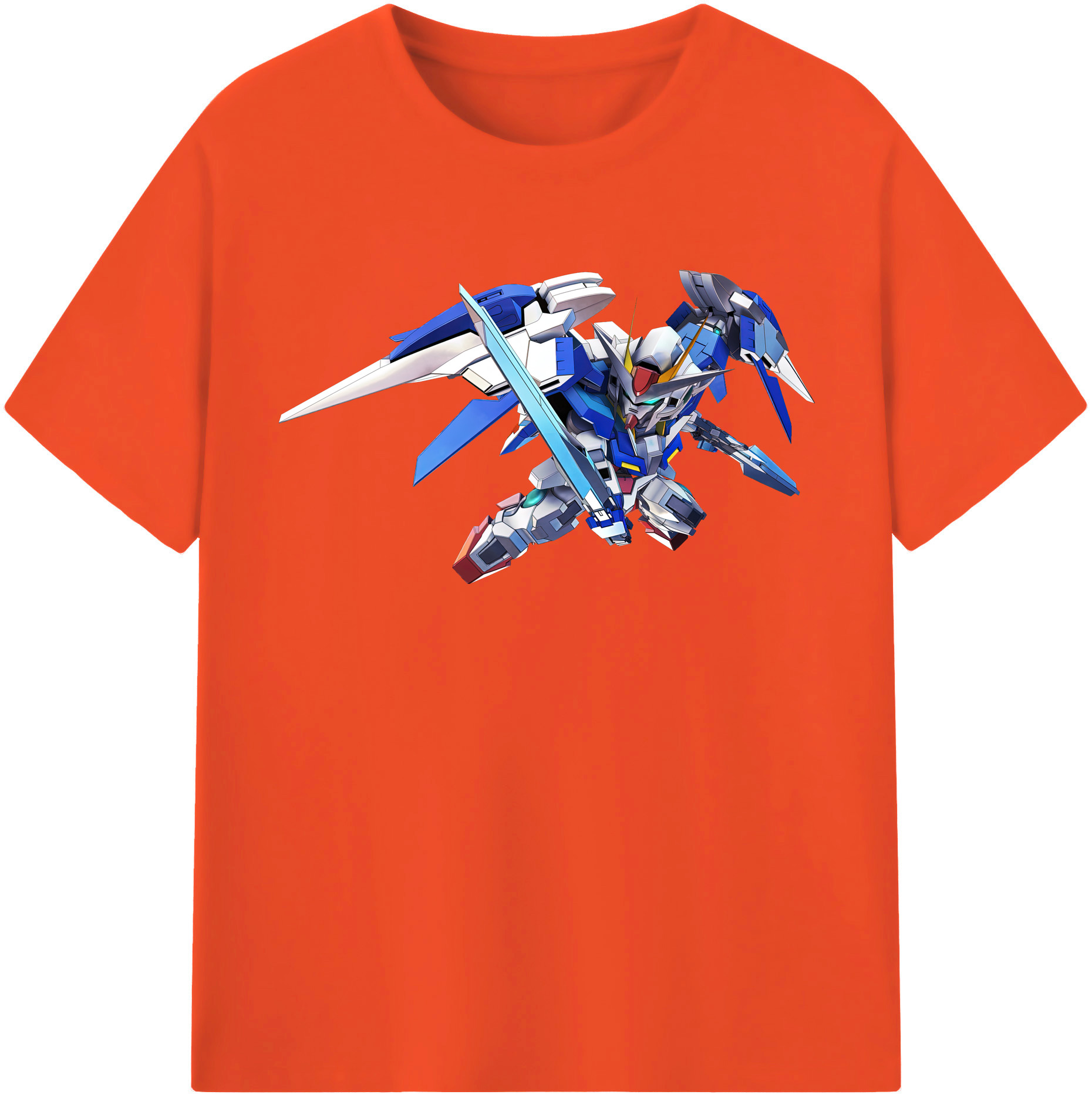 （画像用） 機動戦士ガンダム Mobile Suit Gundam 綿100％半袖Tシャツ（フロントプリント）