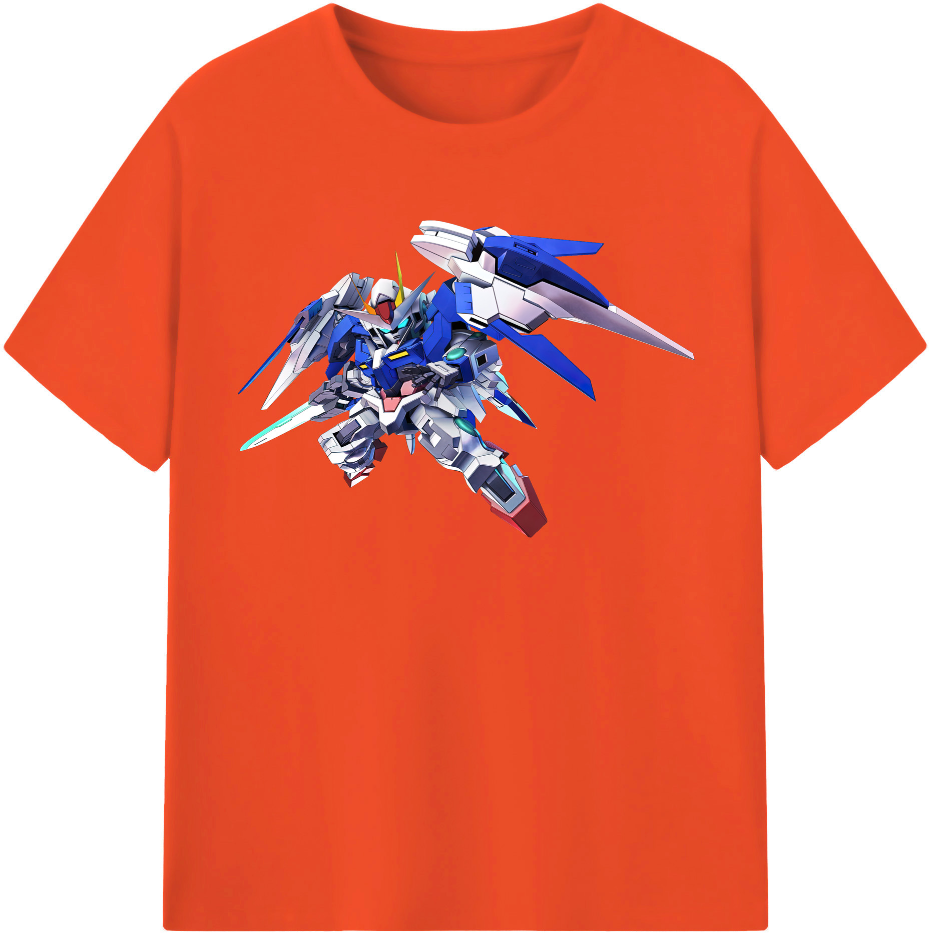 （画像用） 機動戦士ガンダム Mobile Suit Gundam 綿100％半袖Tシャツ（フロントプリント）