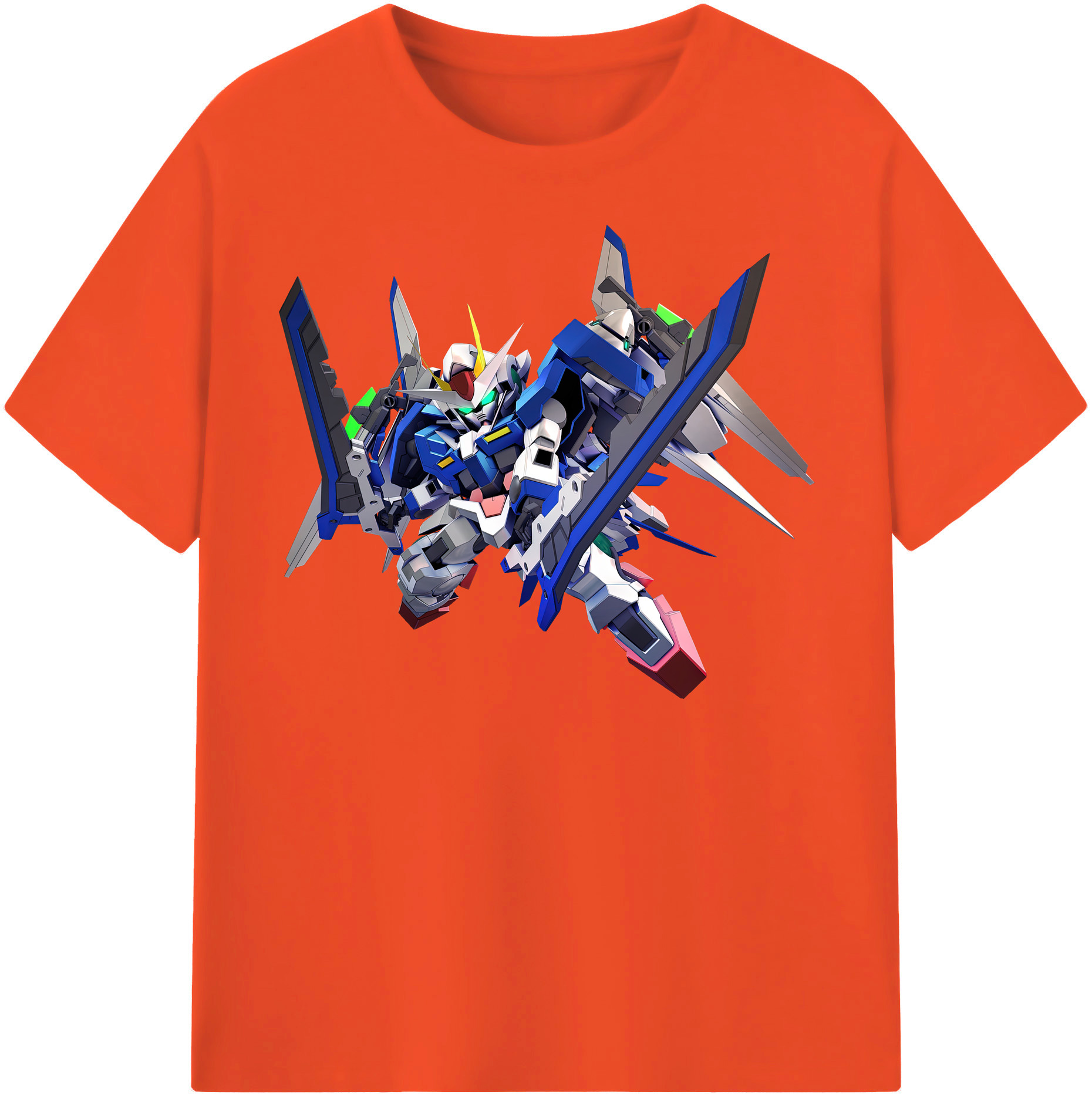 （画像用） 機動戦士ガンダム Mobile Suit Gundam 綿100％半袖Tシャツ（フロントプリント）