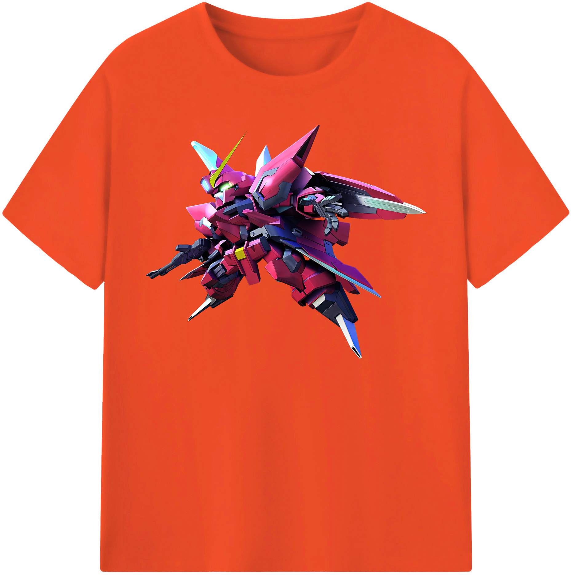 （画像用） 機動戦士ガンダム Mobile Suit Gundam 綿100％半袖Tシャツ（フロントプリント）