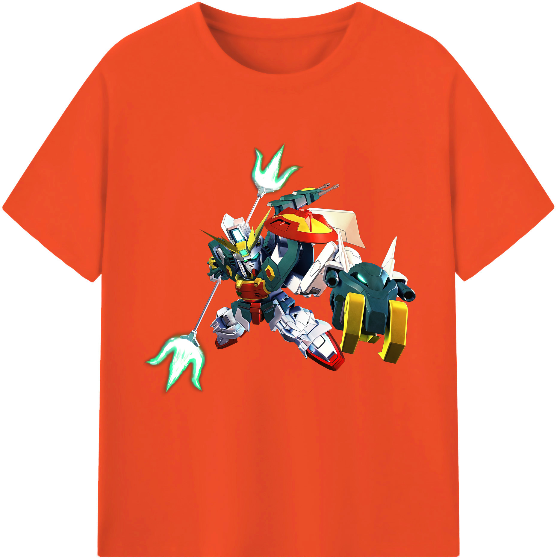 （画像用） 機動戦士ガンダム Mobile Suit Gundam 綿100％半袖Tシャツ（フロントプリント）