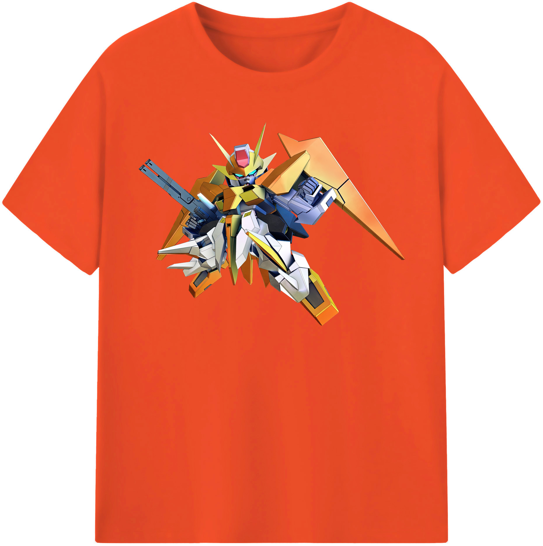 （画像用） 機動戦士ガンダム Mobile Suit Gundam 綿100％半袖Tシャツ（フロントプリント）
