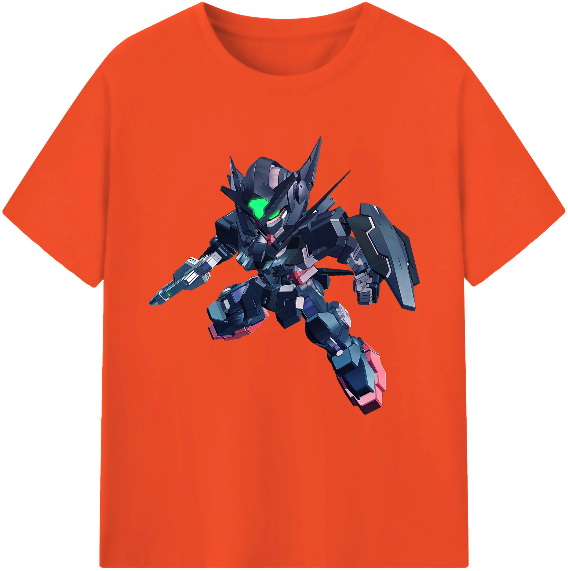 （画像用） 機動戦士ガンダム Mobile Suit Gundam 綿100％半袖Tシャツ（フロントプリント）