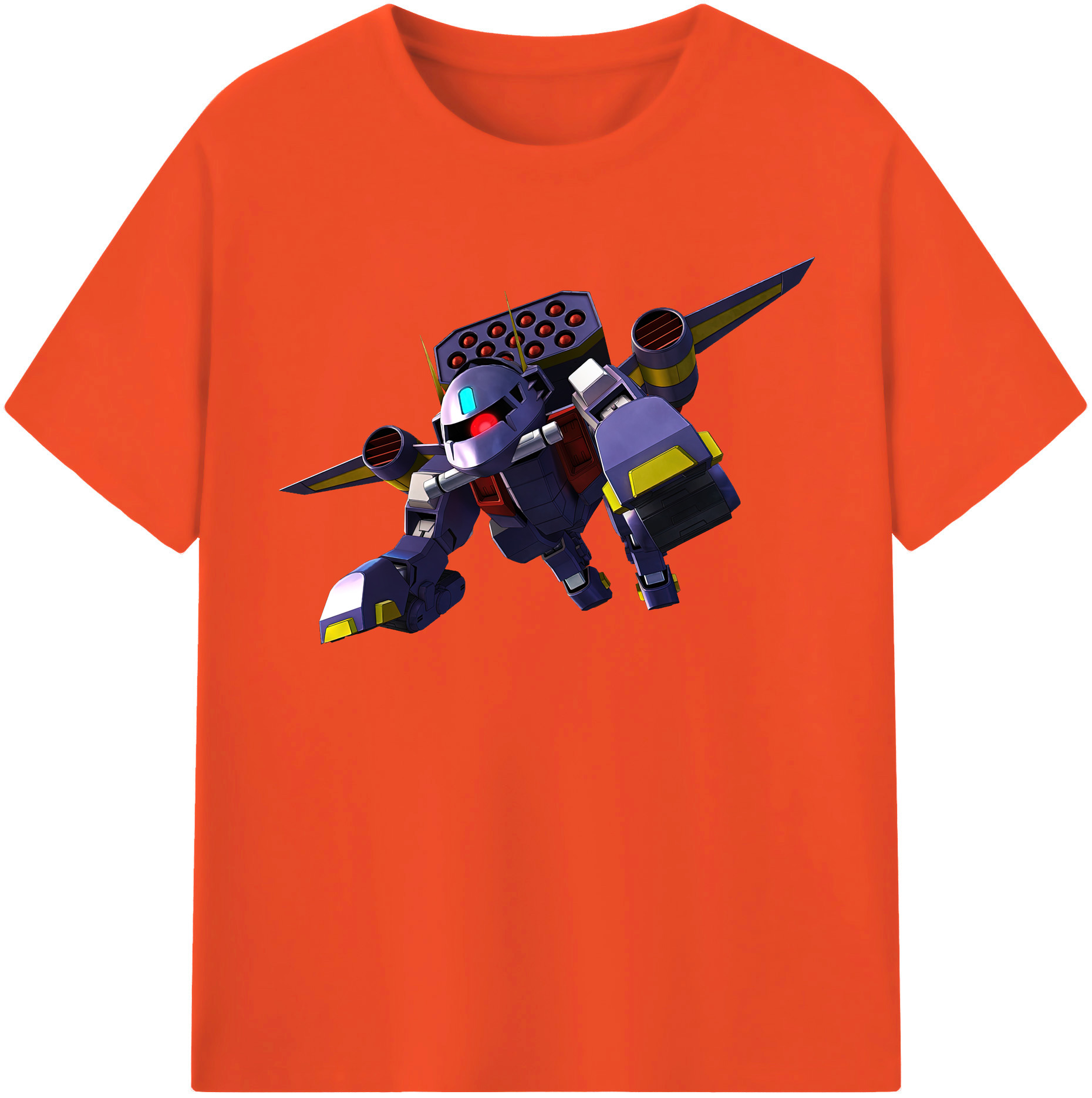 （画像用） 機動戦士ガンダム Mobile Suit Gundam 綿100％半袖Tシャツ（フロントプリント）