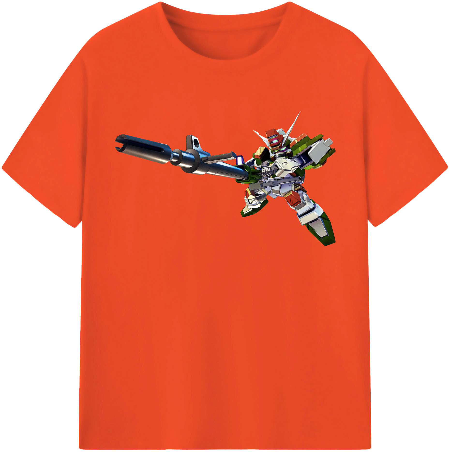 （画像用） 機動戦士ガンダム Mobile Suit Gundam 綿100％半袖Tシャツ（フロントプリント）