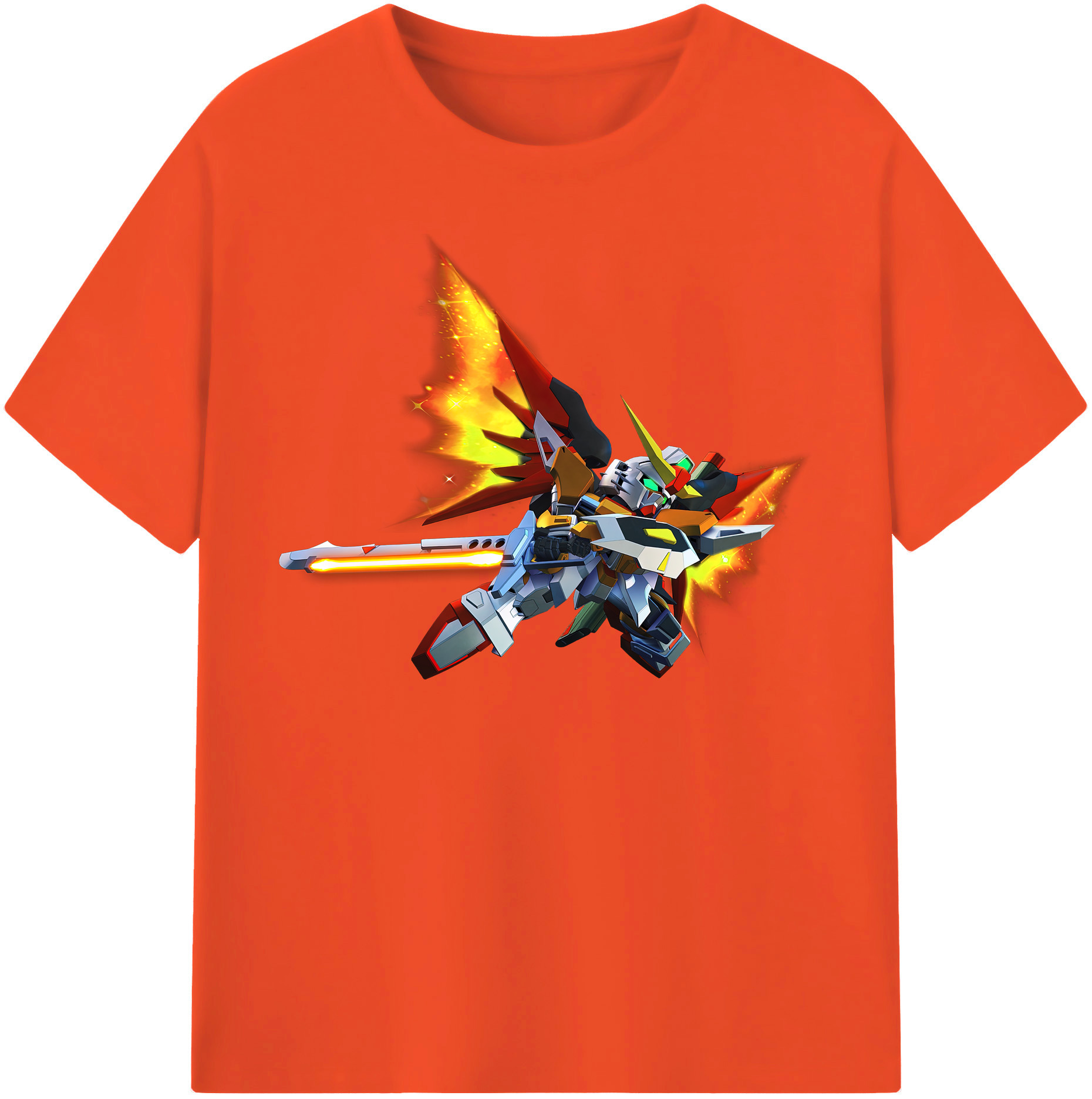（画像用） 機動戦士ガンダム Mobile Suit Gundam 綿100％半袖Tシャツ（フロントプリント）