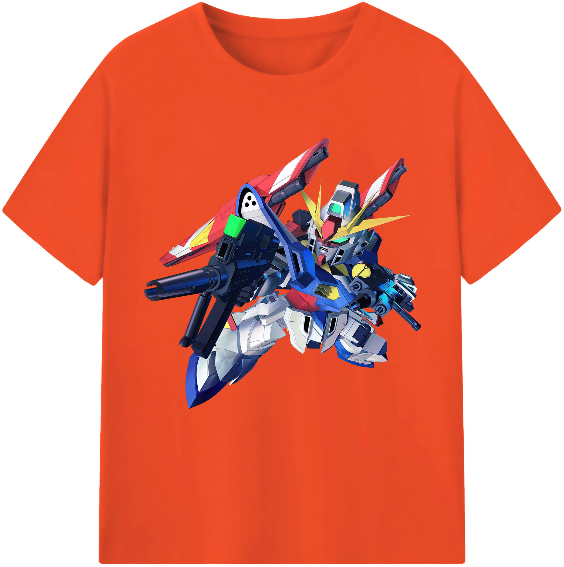 （画像用） 機動戦士ガンダム Mobile Suit Gundam 綿100％半袖Tシャツ（フロントプリント）