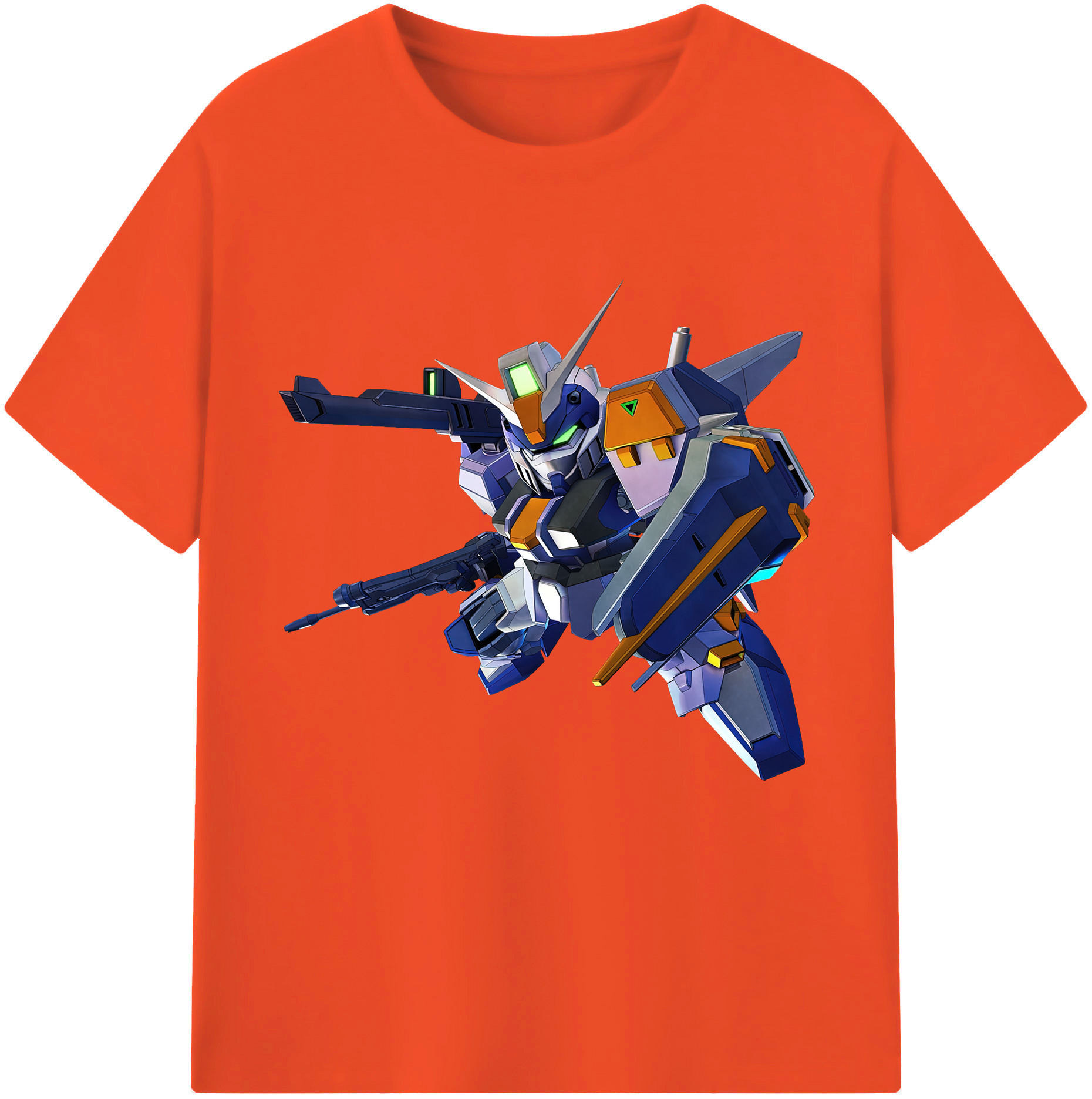 （画像用） 機動戦士ガンダム Mobile Suit Gundam 綿100％半袖Tシャツ（フロントプリント）