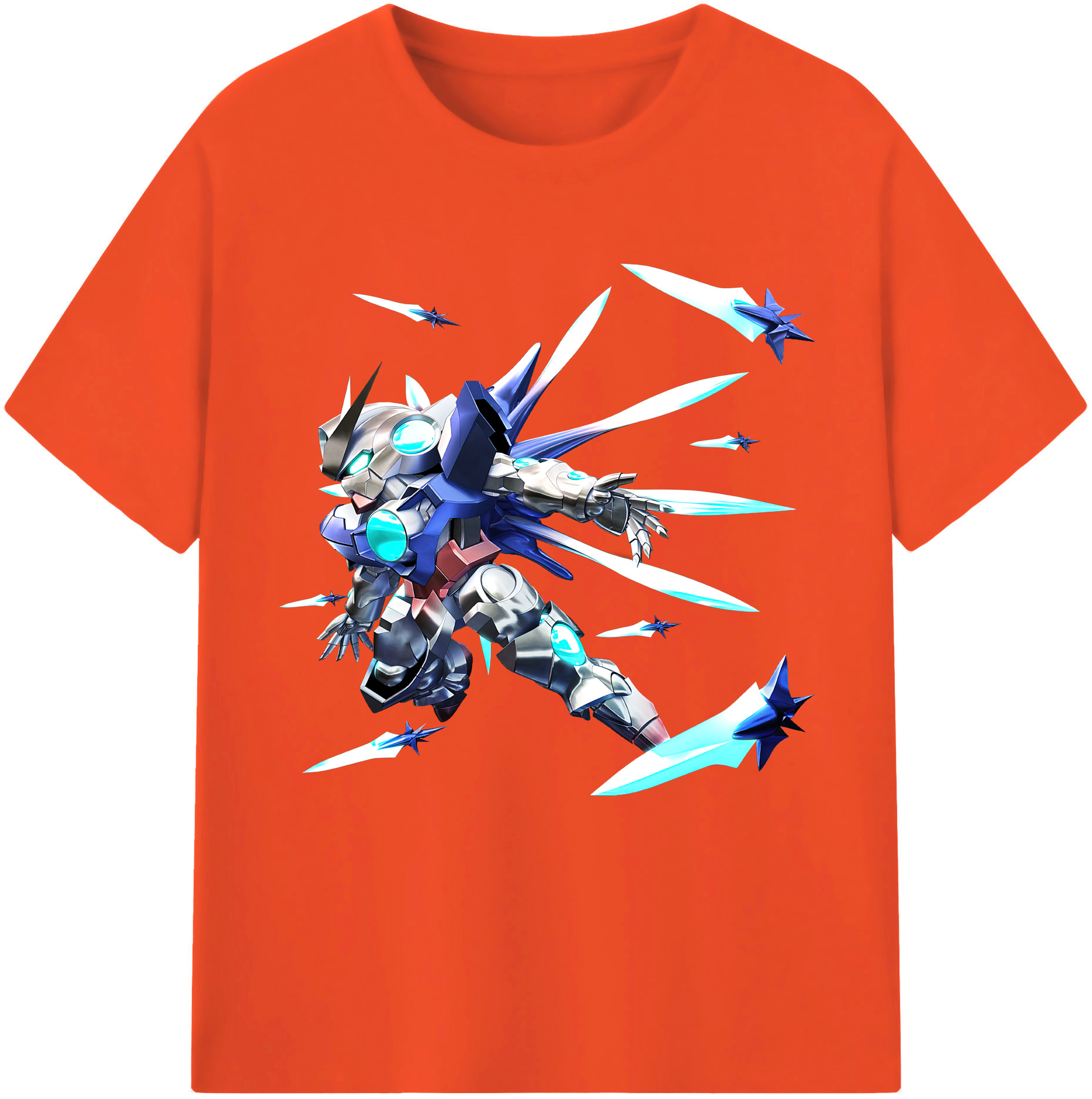 （画像用） 機動戦士ガンダム Mobile Suit Gundam 綿100％半袖Tシャツ（フロントプリント）