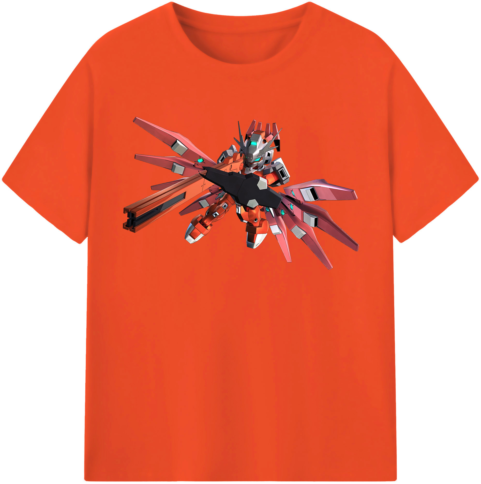 （画像用） 機動戦士ガンダム Mobile Suit Gundam 綿100％半袖Tシャツ（フロントプリント）