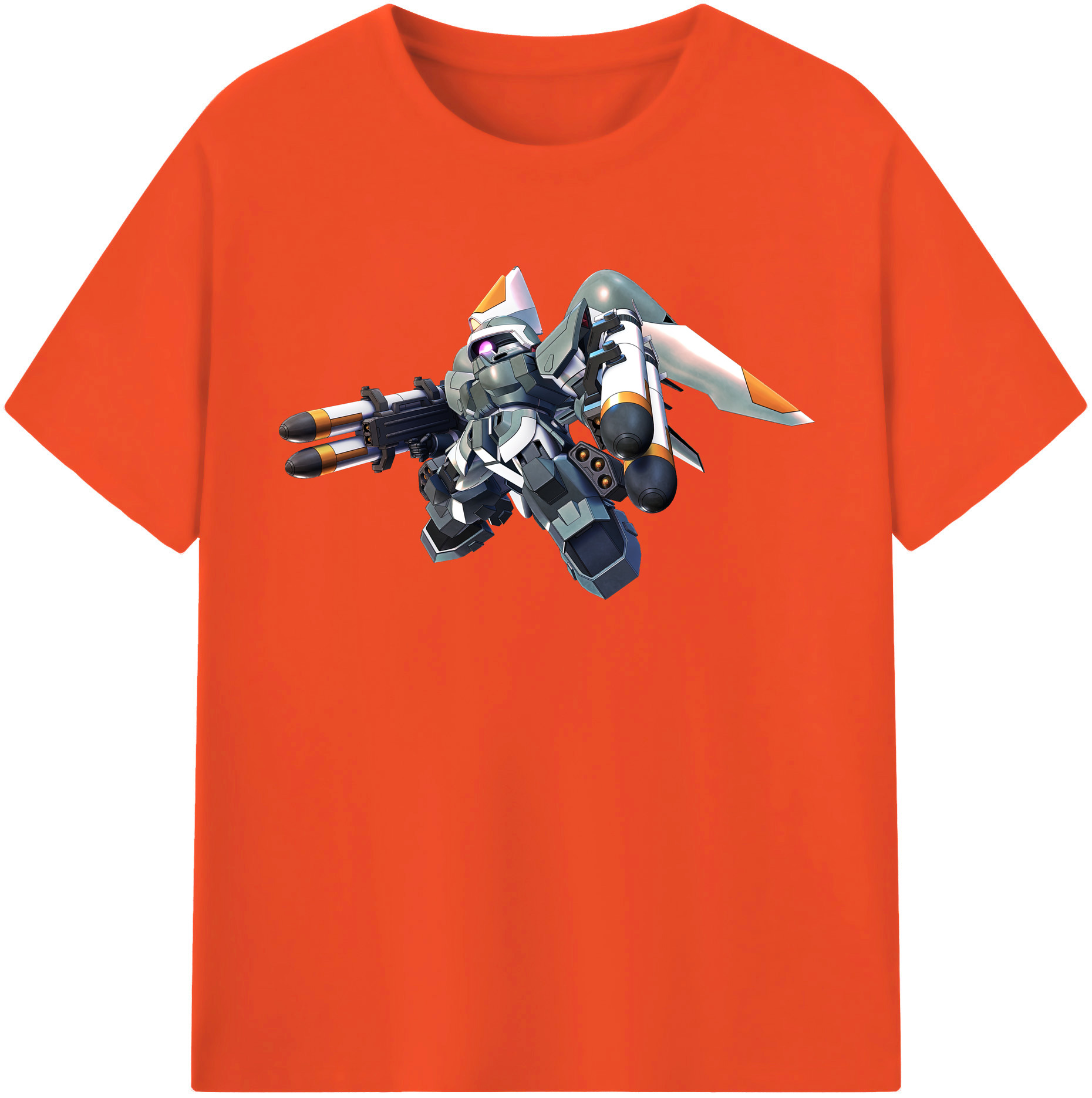 （画像用） 機動戦士ガンダム Mobile Suit Gundam 綿100％半袖Tシャツ（フロントプリント）