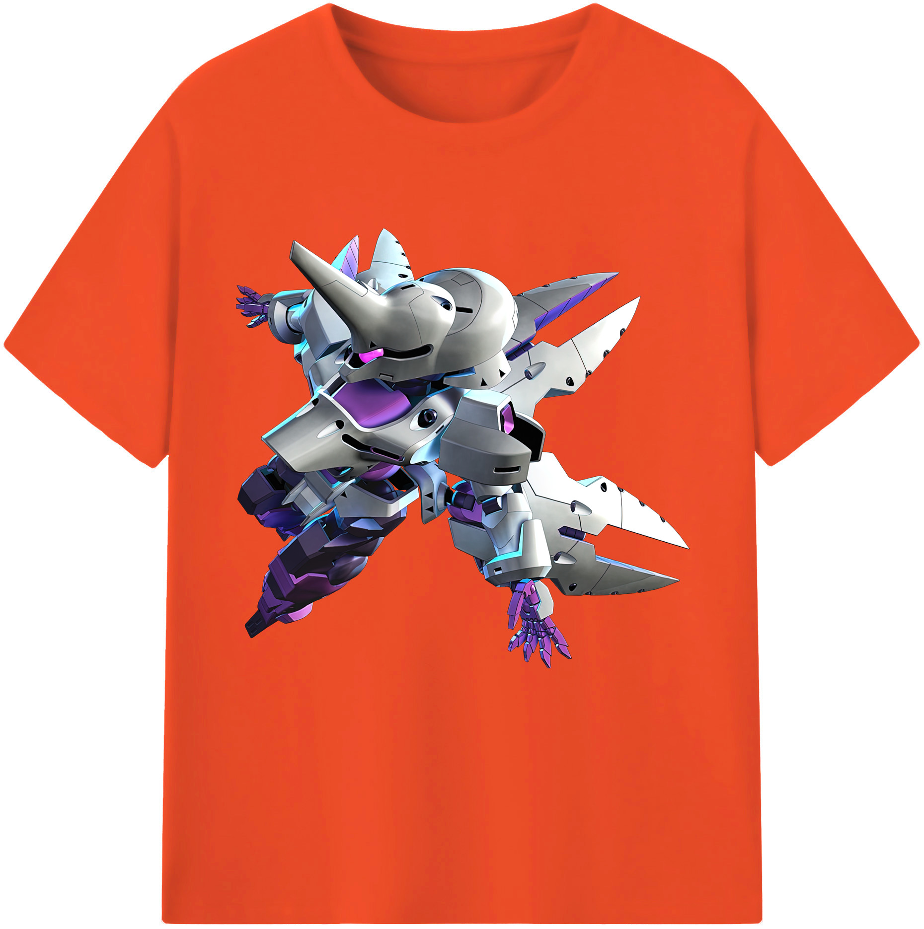 （画像用） 機動戦士ガンダム Mobile Suit Gundam 綿100％半袖Tシャツ（フロントプリント）