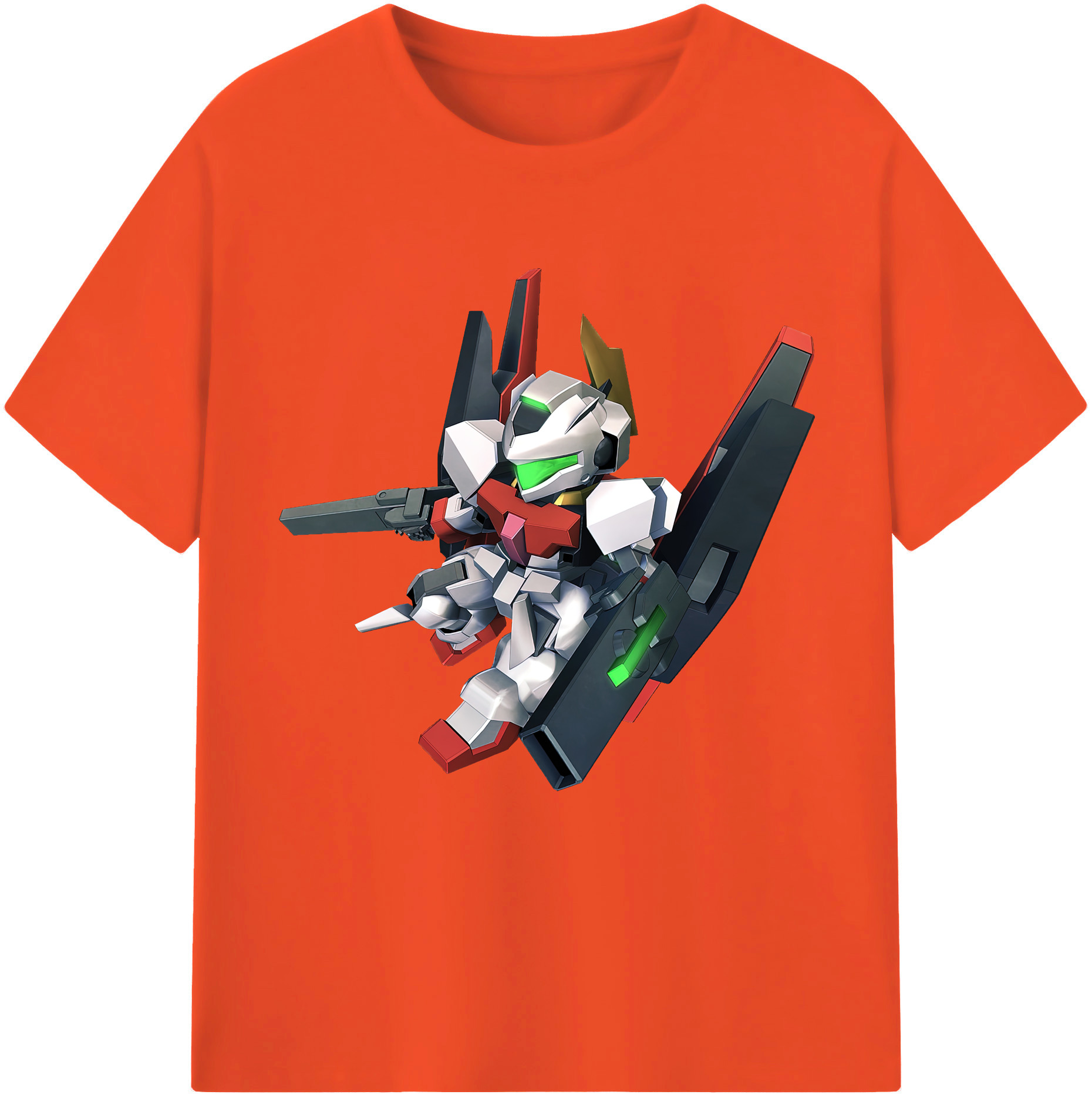 （画像用） 機動戦士ガンダム Mobile Suit Gundam 綿100％半袖Tシャツ（フロントプリント）