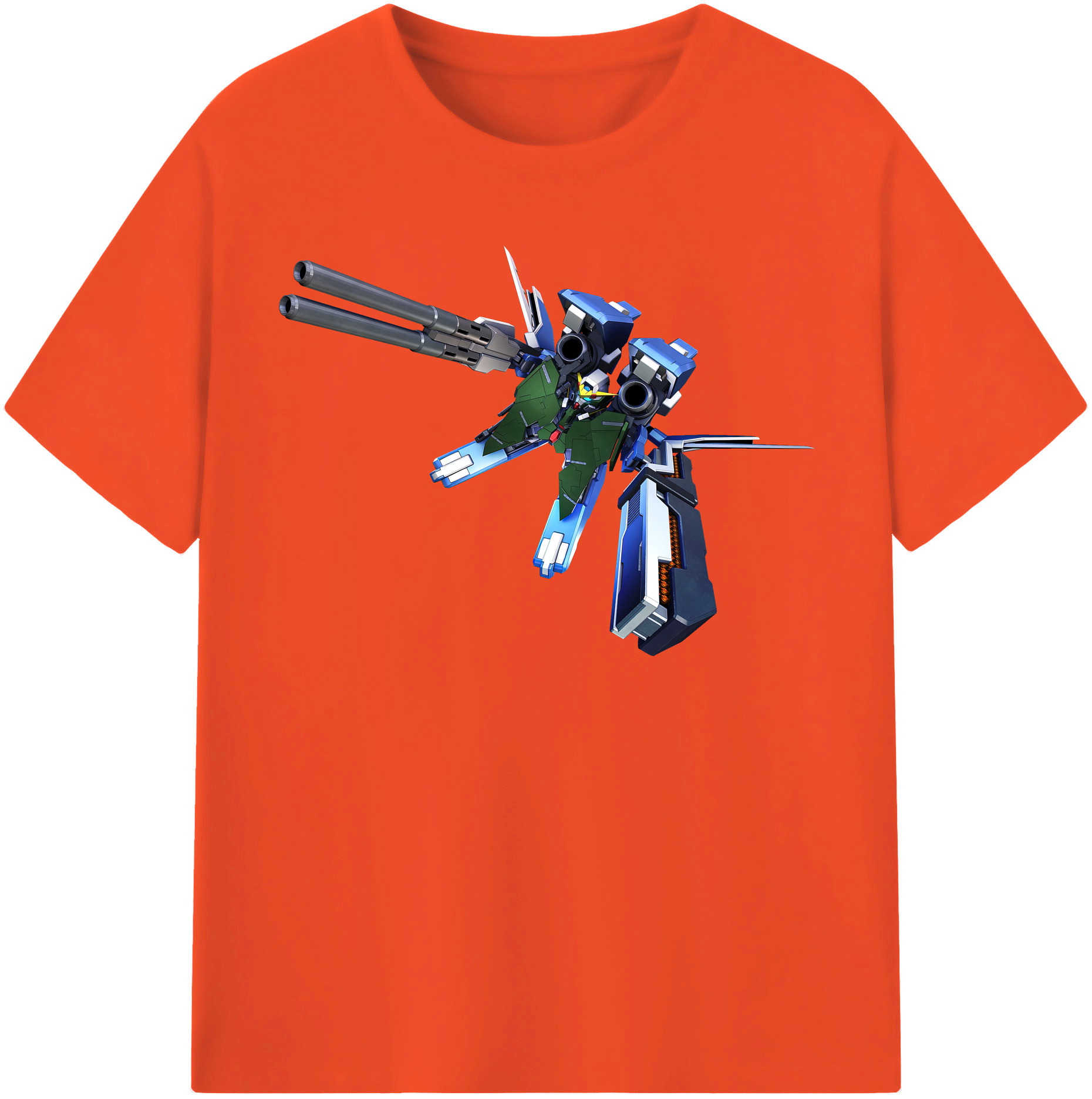 （画像用） 機動戦士ガンダム Mobile Suit Gundam 綿100％半袖Tシャツ（フロントプリント）