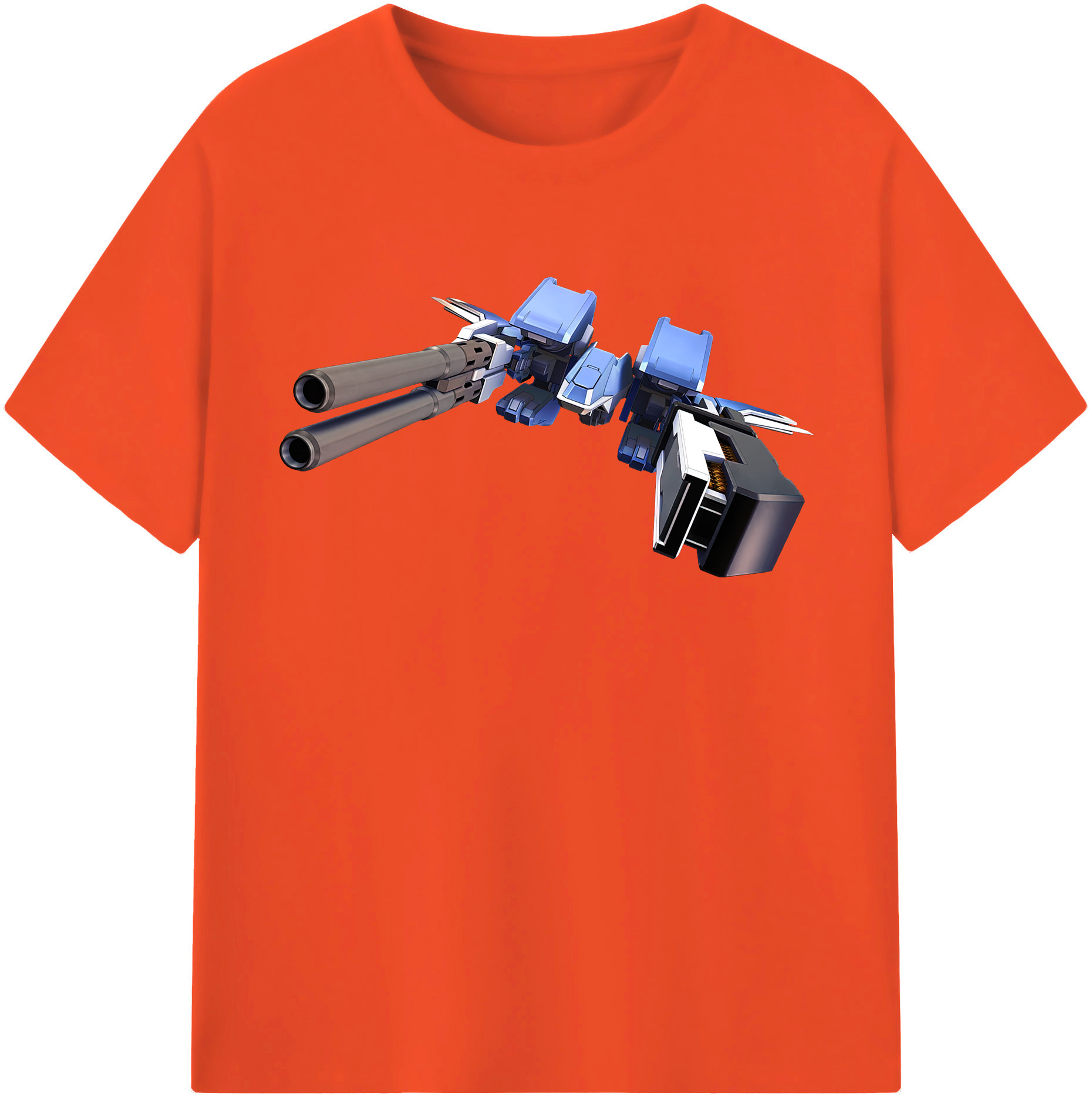 （画像用） 機動戦士ガンダム Mobile Suit Gundam 綿100％半袖Tシャツ（フロントプリント）
