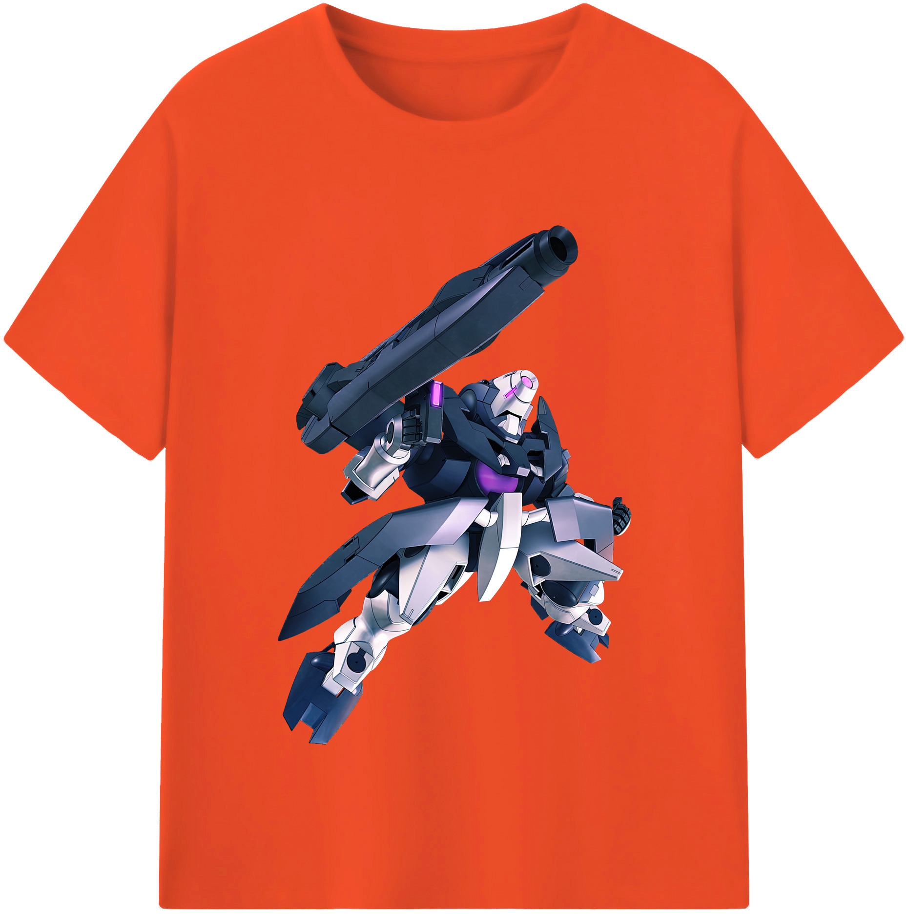 （画像用） 機動戦士ガンダム Mobile Suit Gundam 綿100％半袖Tシャツ（フロントプリント）