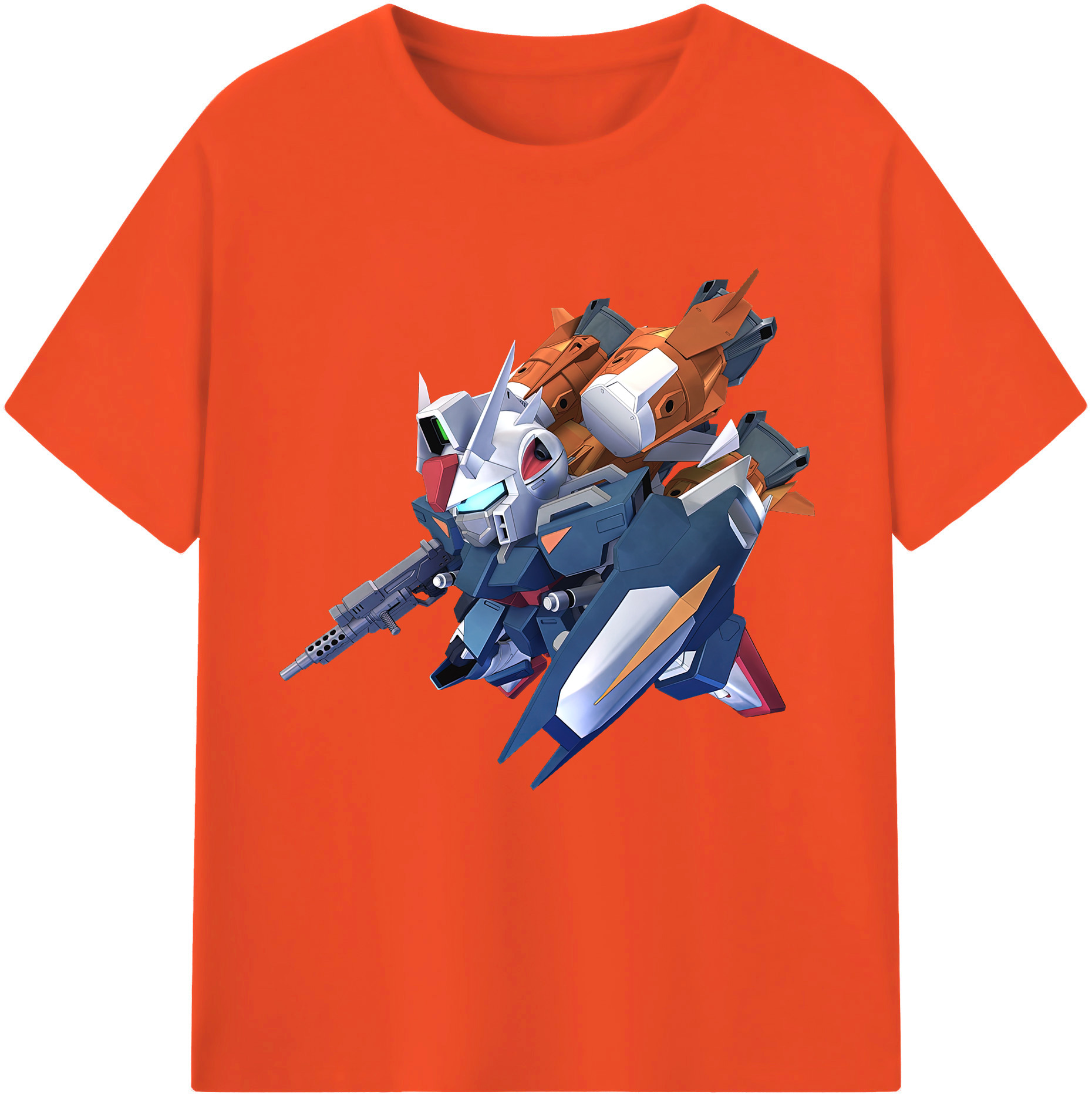 （画像用） 機動戦士ガンダム Mobile Suit Gundam 綿100％半袖Tシャツ（フロントプリント）