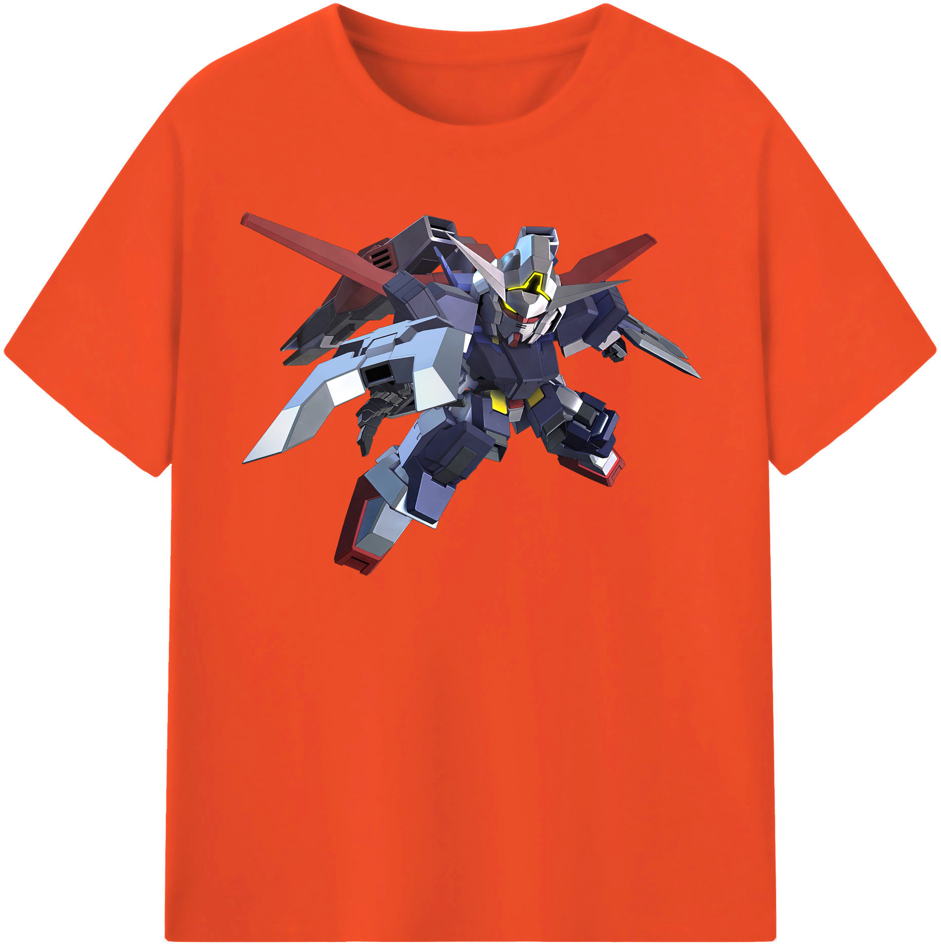 （画像用） 機動戦士ガンダム Mobile Suit Gundam 綿100％半袖Tシャツ（フロントプリント）
