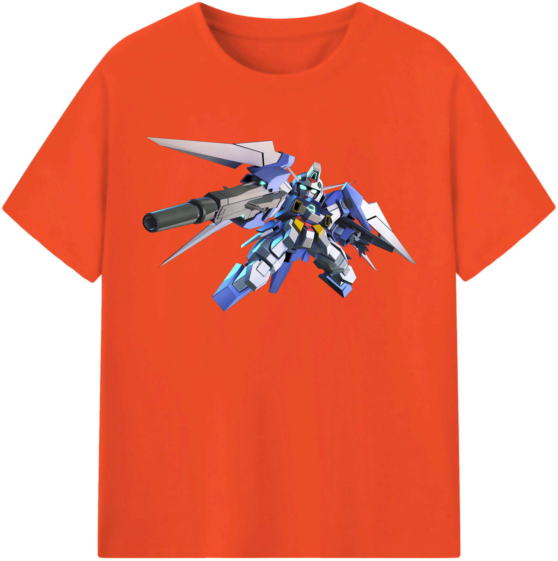 （画像用） 機動戦士ガンダム Mobile Suit Gundam 綿100％半袖Tシャツ（フロントプリント）