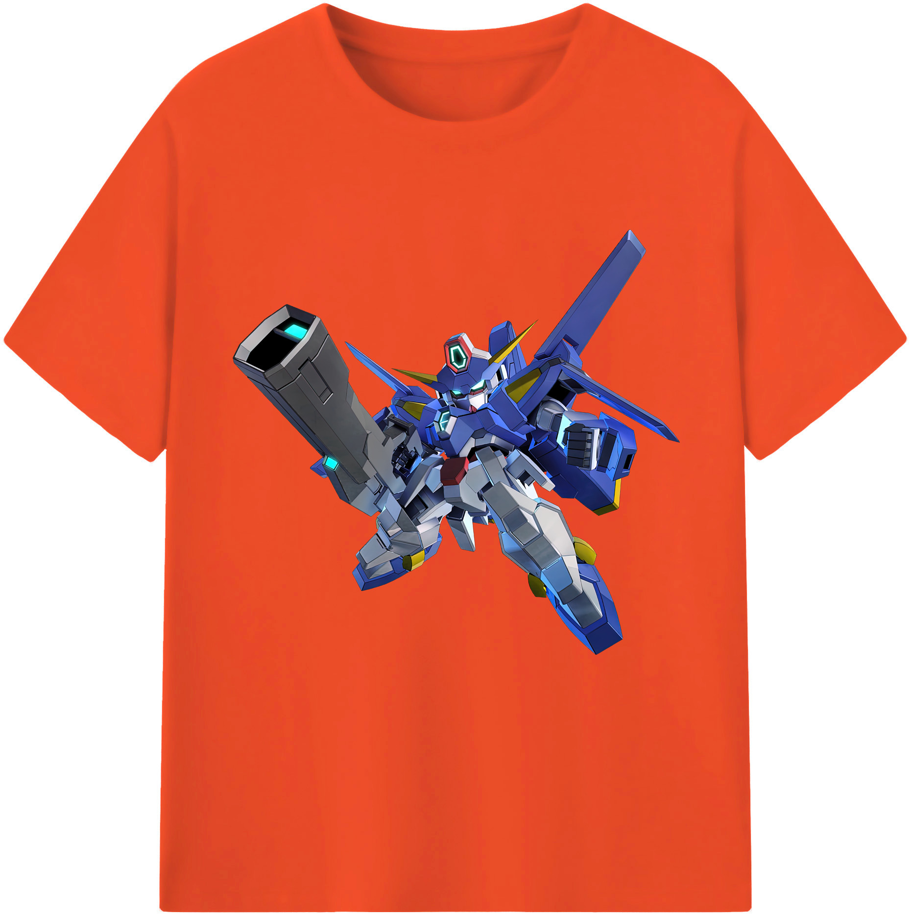 （画像用） 機動戦士ガンダム Mobile Suit Gundam 綿100％半袖Tシャツ（フロントプリント）