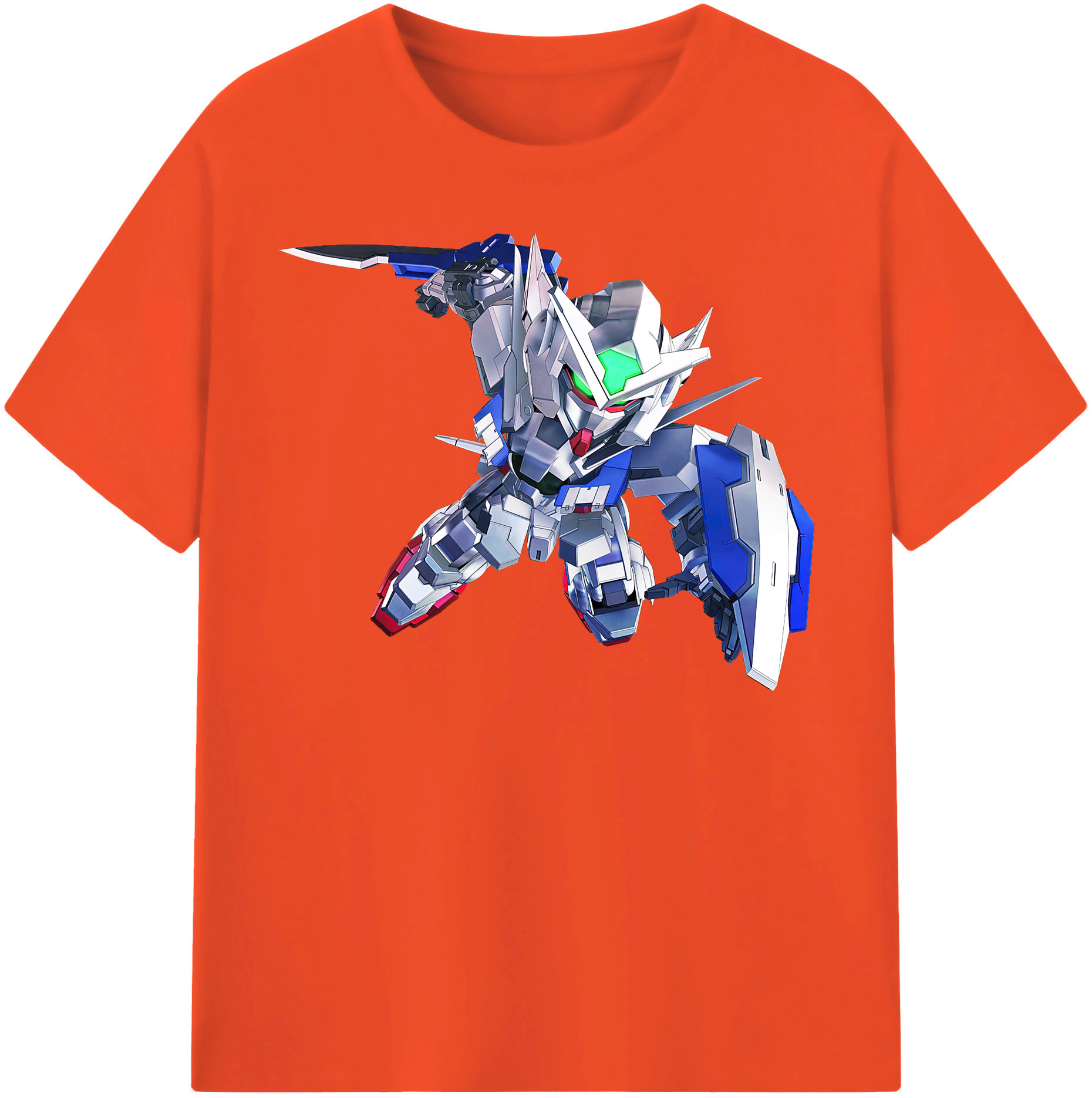 （画像用） 機動戦士ガンダム Mobile Suit Gundam 綿100％半袖Tシャツ（フロントプリント）