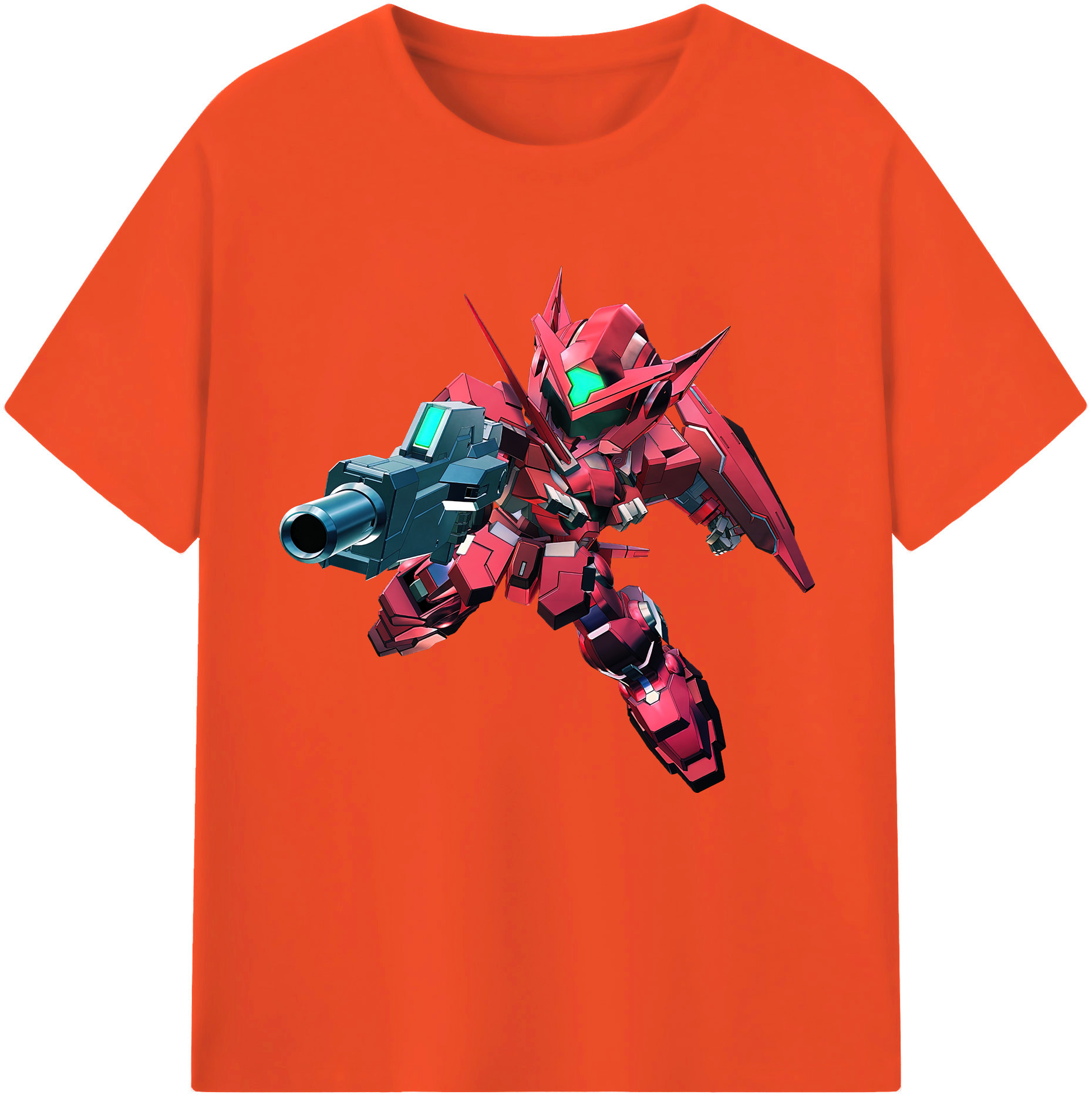 （画像用） 機動戦士ガンダム Mobile Suit Gundam 綿100％半袖Tシャツ（フロントプリント）