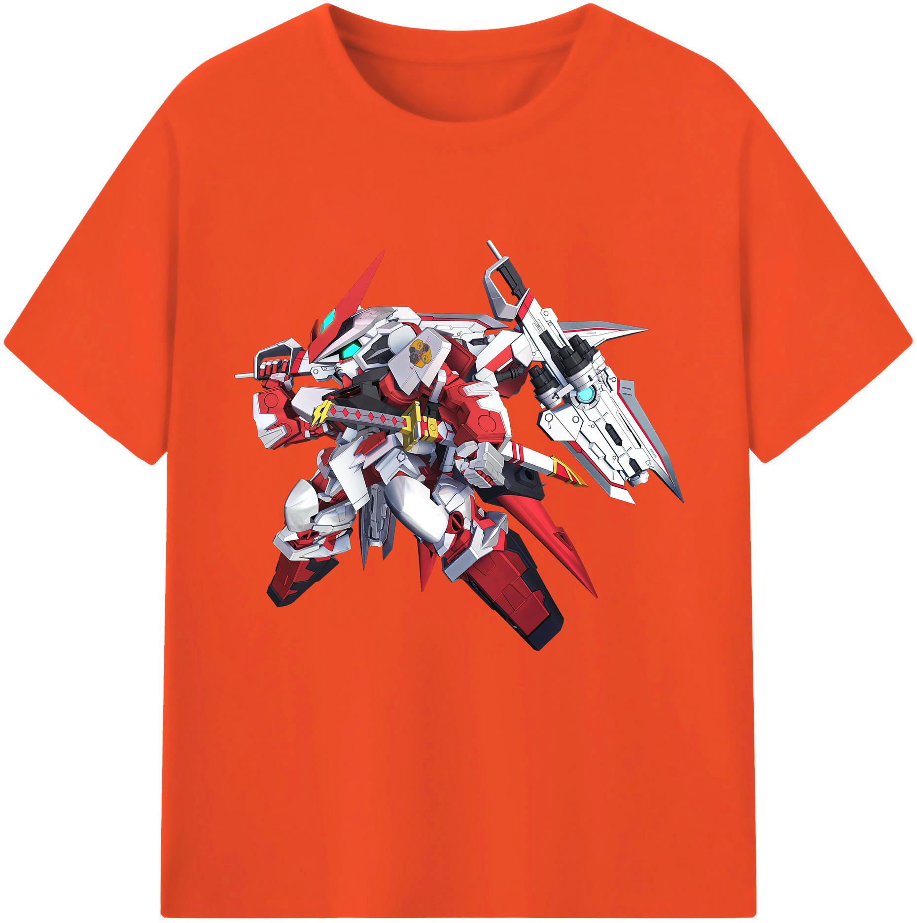 （画像用） 機動戦士ガンダム Mobile Suit Gundam 綿100％半袖Tシャツ（フロントプリント）