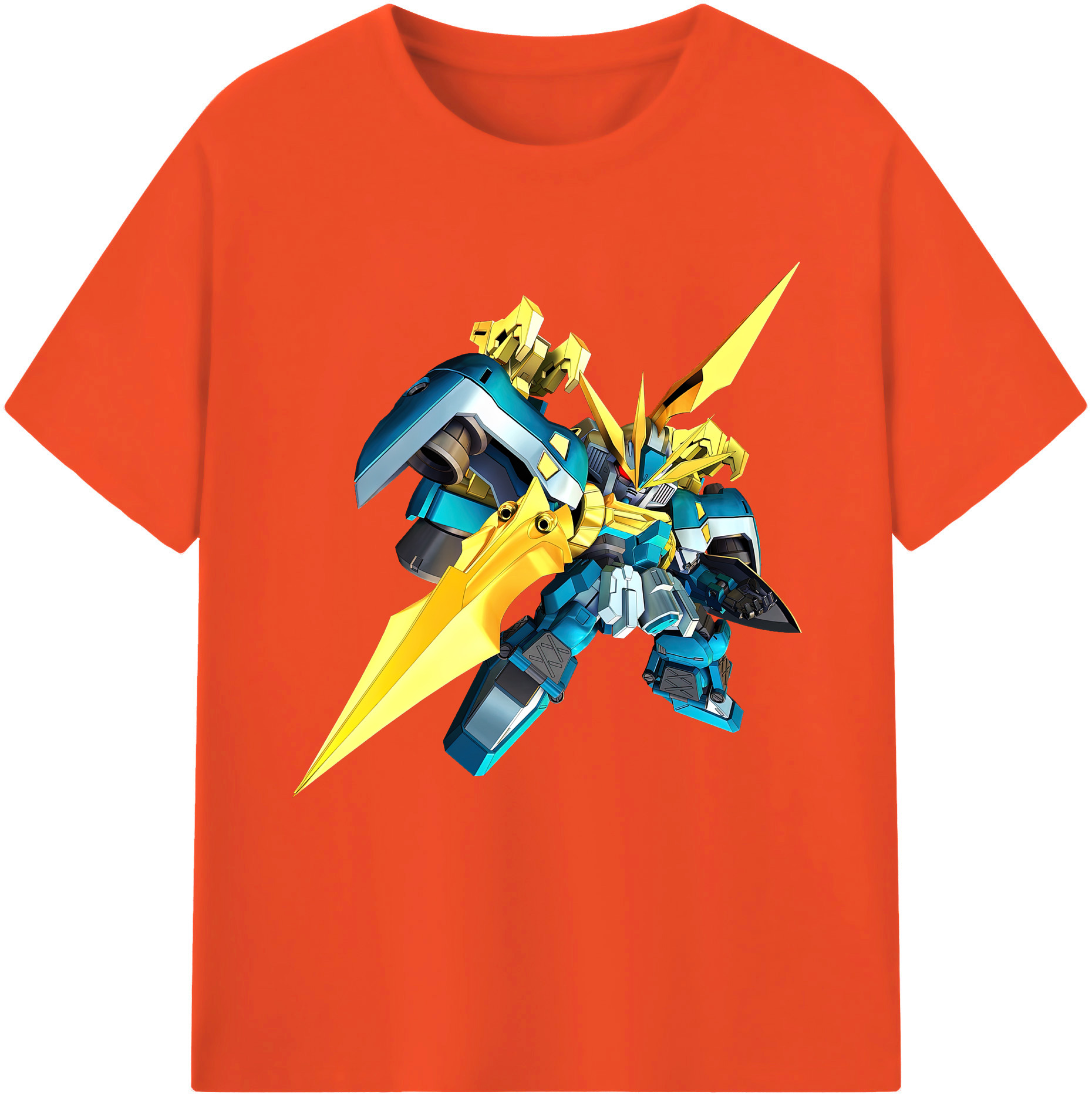 （画像用） 機動戦士ガンダム Mobile Suit Gundam 綿100％半袖Tシャツ（フロントプリント）