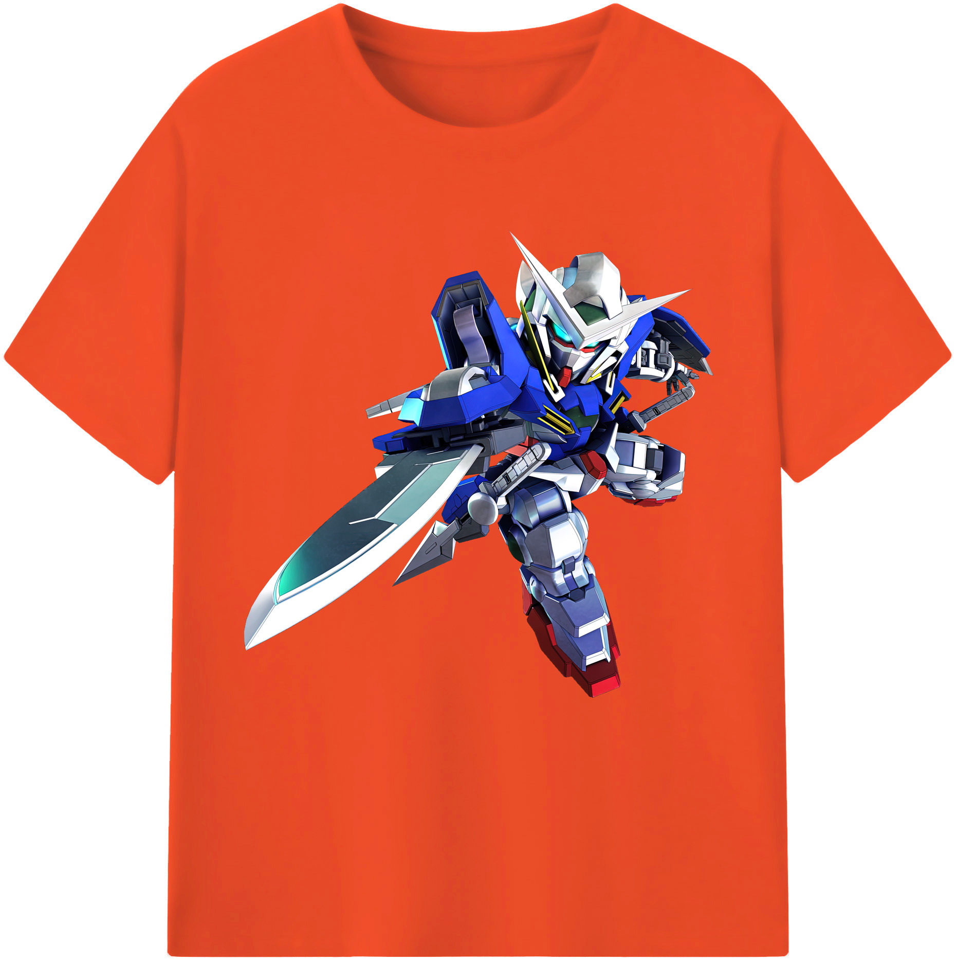 （画像用） 機動戦士ガンダム Mobile Suit Gundam 綿100％半袖Tシャツ（フロントプリント）