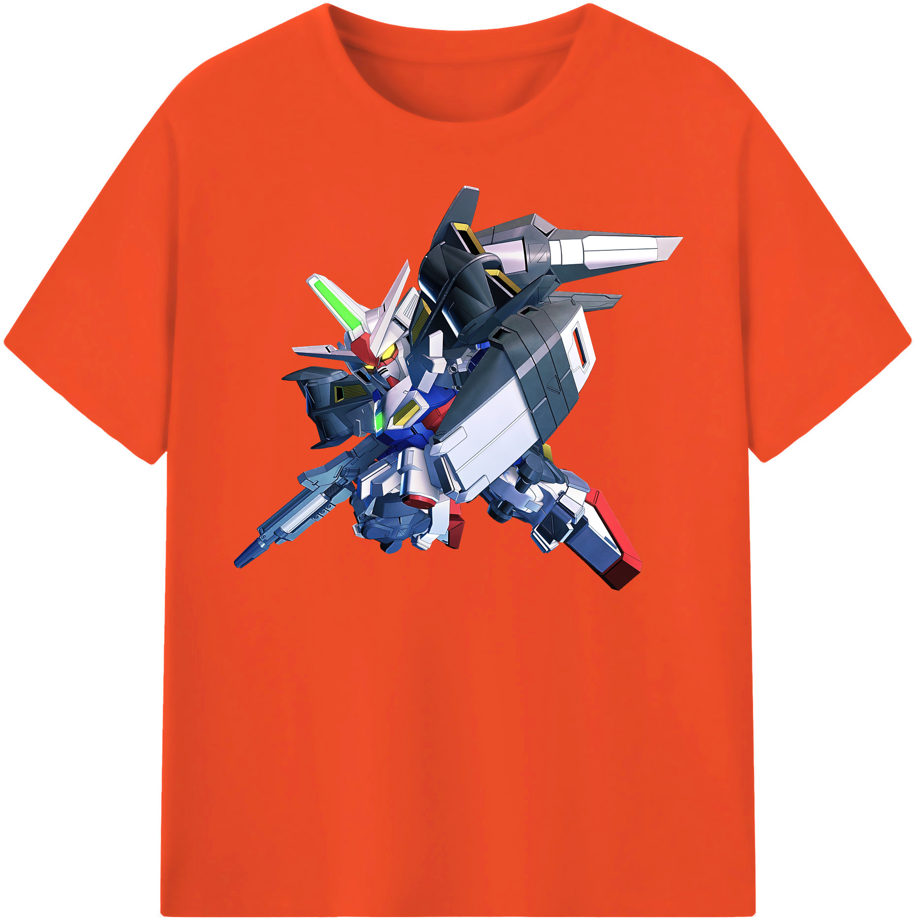 （画像用） 機動戦士ガンダム Mobile Suit Gundam 綿100％半袖Tシャツ（フロントプリント）