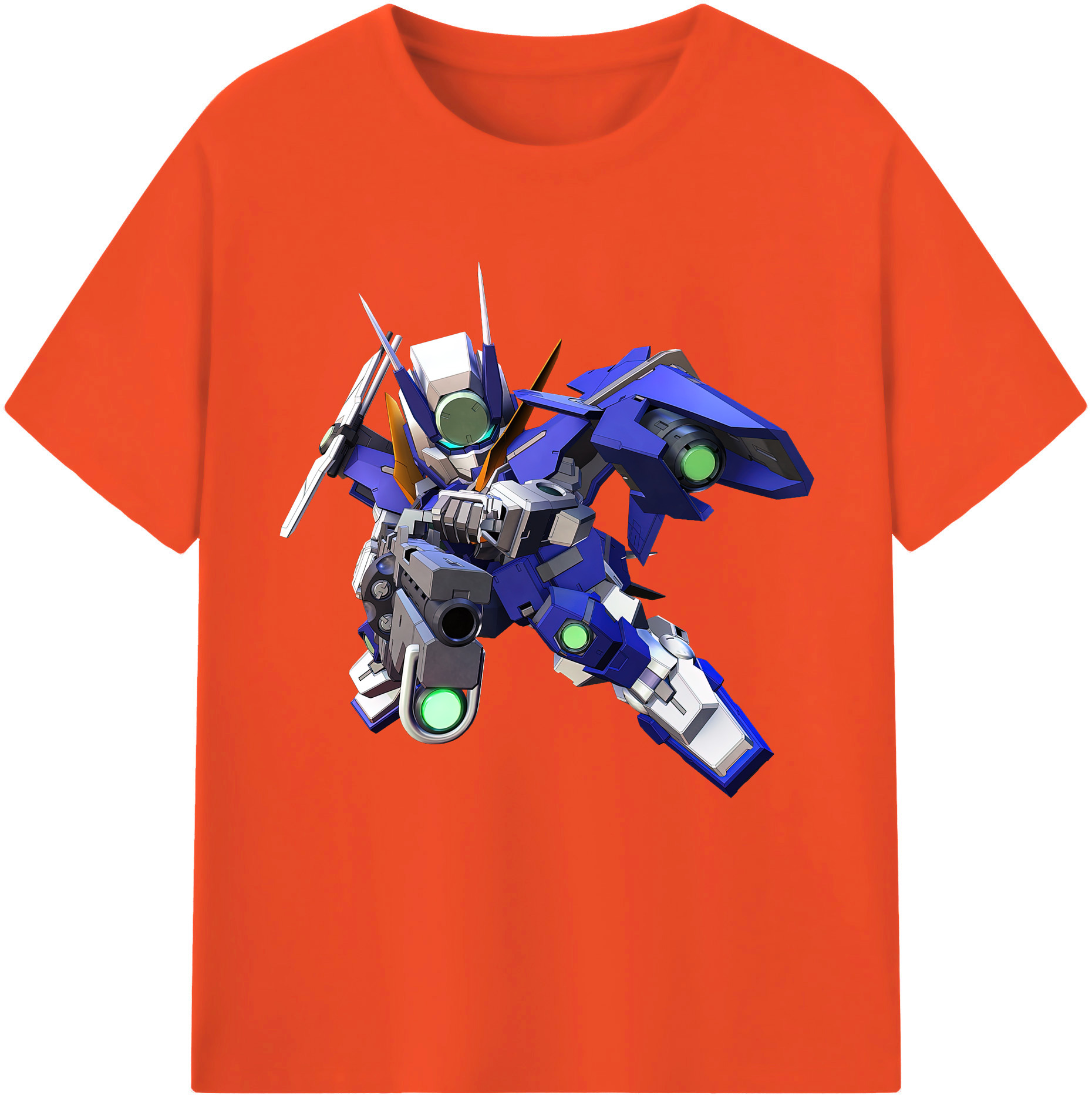 （画像用） 機動戦士ガンダム Mobile Suit Gundam 綿100％半袖Tシャツ（フロントプリント）