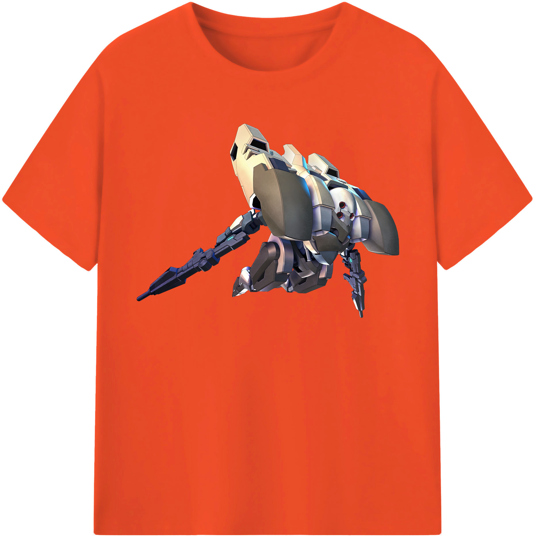 （画像用） 機動戦士ガンダム Mobile Suit Gundam 綿100％半袖Tシャツ（フロントプリント）