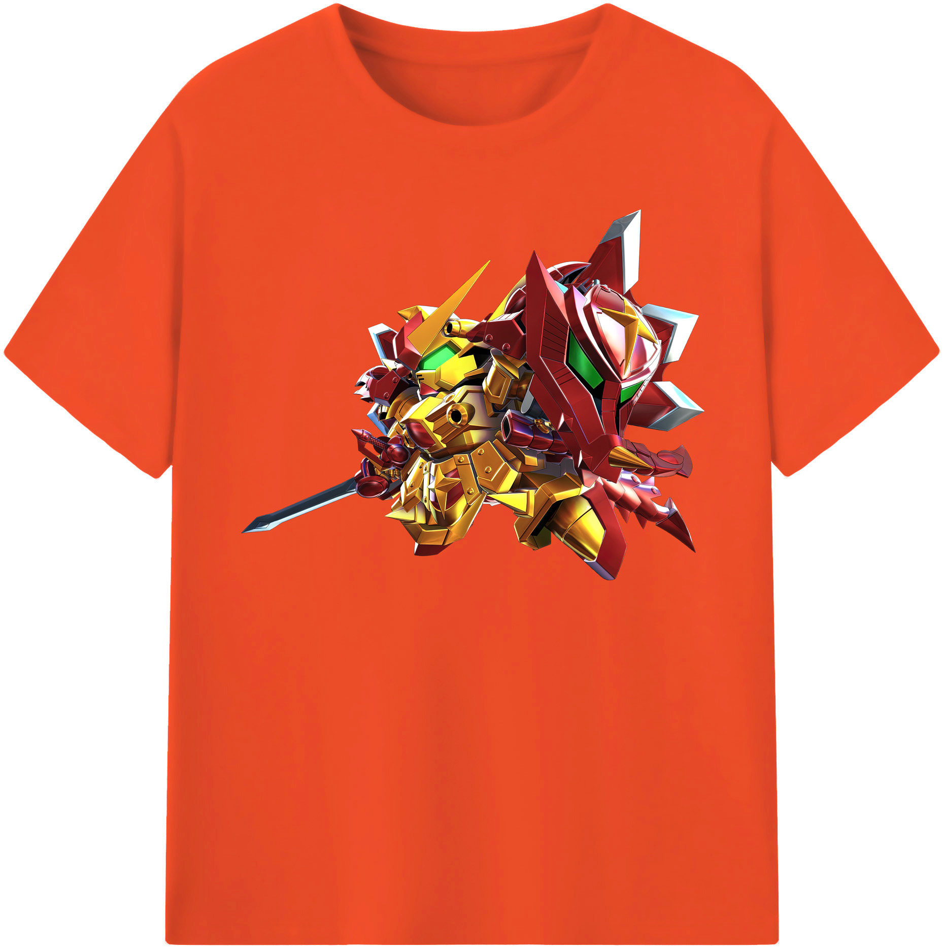（画像用） 機動戦士ガンダム Mobile Suit Gundam 綿100％半袖Tシャツ（フロントプリント）