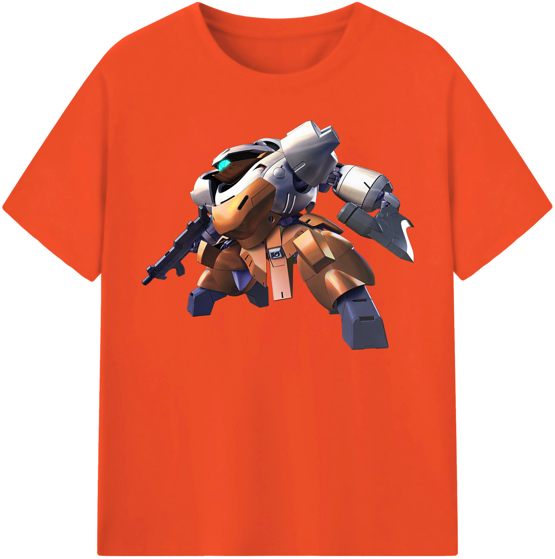 （画像用） 機動戦士ガンダム Mobile Suit Gundam 綿100％半袖Tシャツ（フロントプリント）