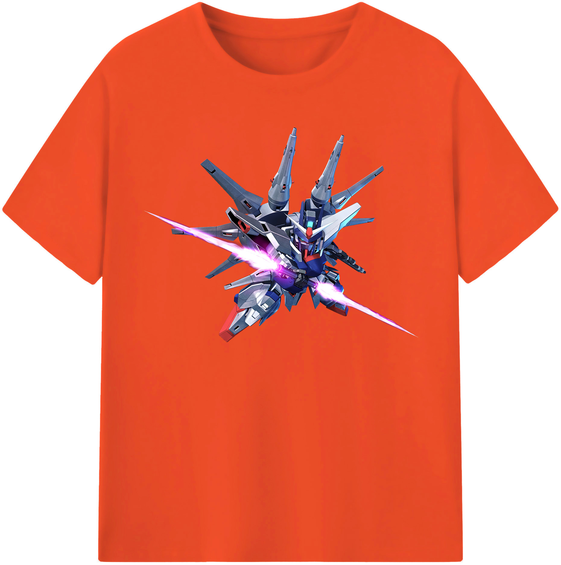 （画像用） 機動戦士ガンダム Mobile Suit Gundam 綿100％半袖Tシャツ（フロントプリント）