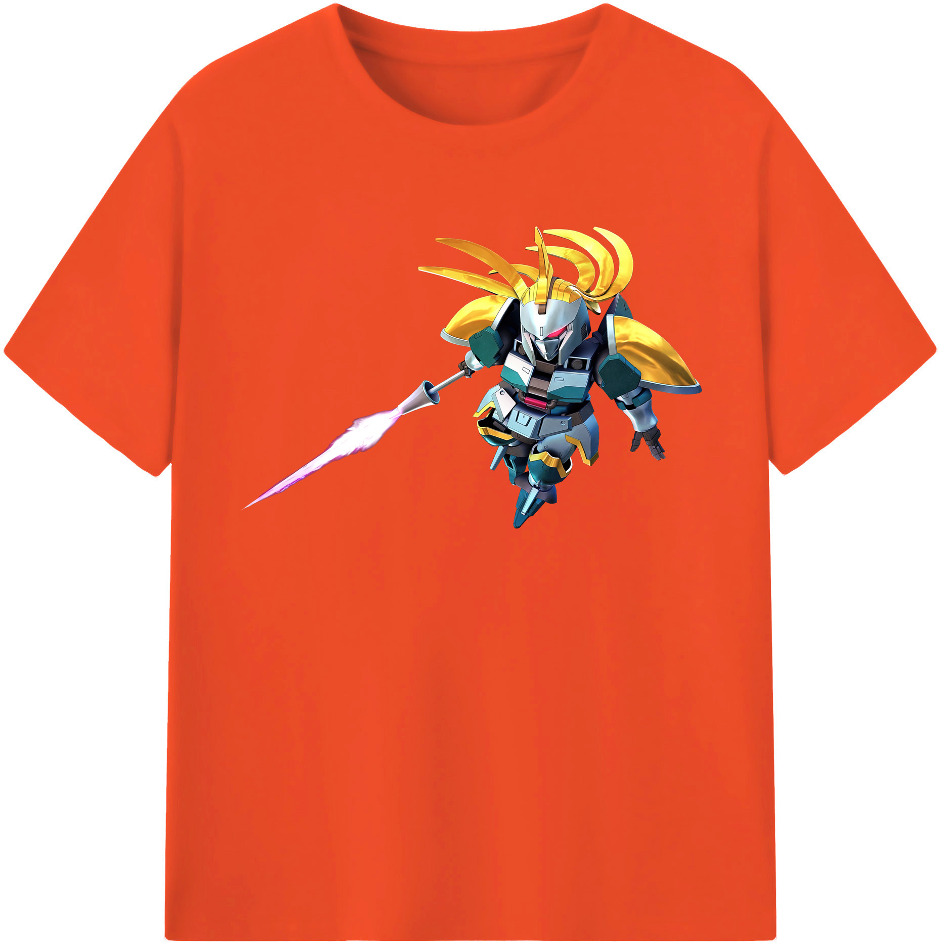 （画像用） 機動戦士ガンダム Mobile Suit Gundam 綿100％半袖Tシャツ（フロントプリント）