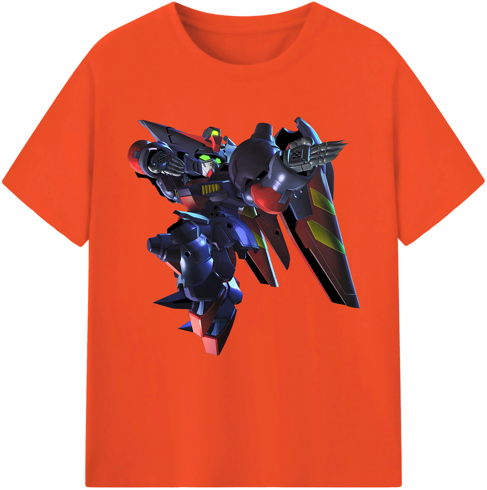 （画像用） 機動戦士ガンダム Mobile Suit Gundam 綿100％半袖Tシャツ（フロントプリント）