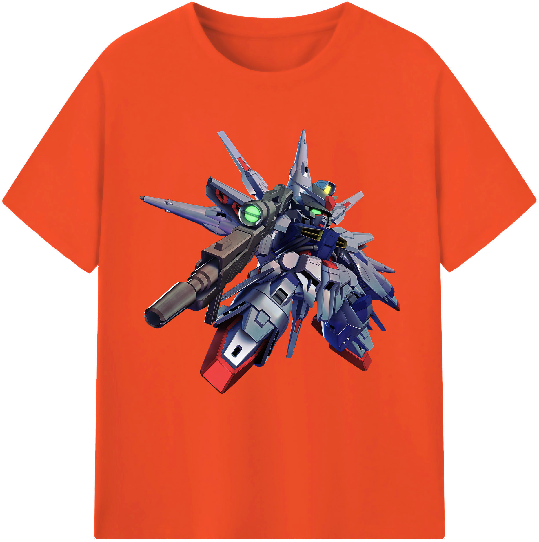 （画像用） 機動戦士ガンダム Mobile Suit Gundam 綿100％半袖Tシャツ（フロントプリント）