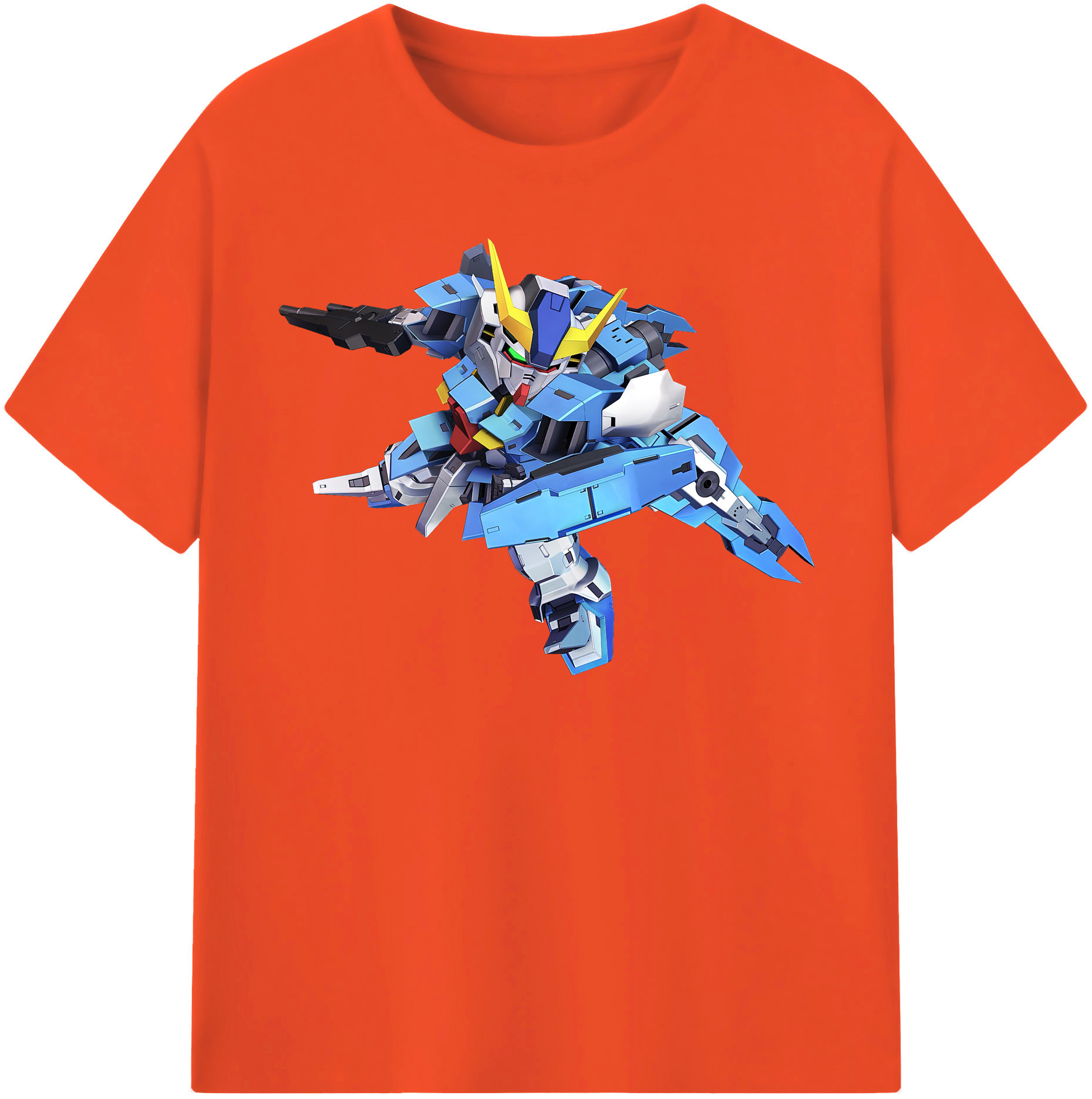 （画像用） 機動戦士ガンダム Mobile Suit Gundam 綿100％半袖Tシャツ（フロントプリント）