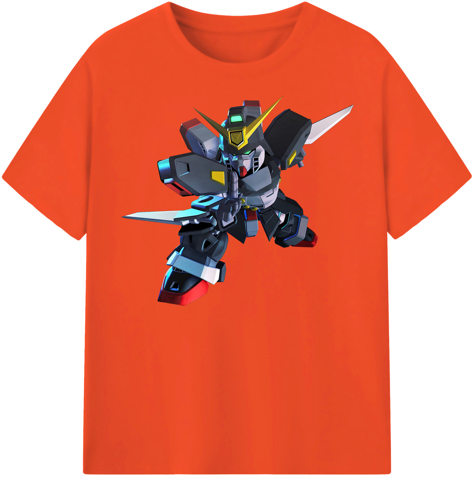 （画像用） 機動戦士ガンダム Mobile Suit Gundam 綿100％半袖Tシャツ（フロントプリント）