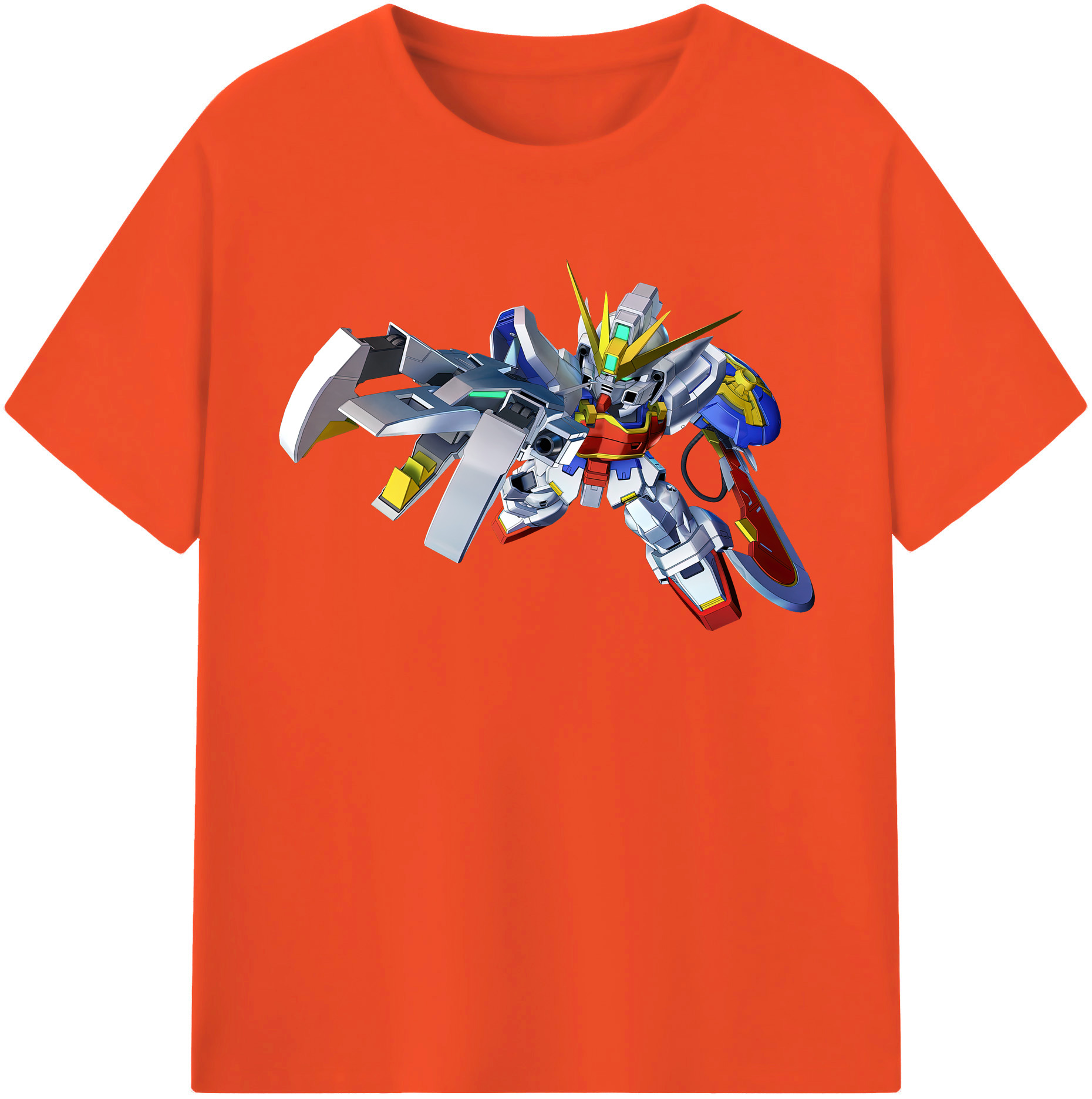 （画像用） 機動戦士ガンダム Mobile Suit Gundam 綿100％半袖Tシャツ（フロントプリント）