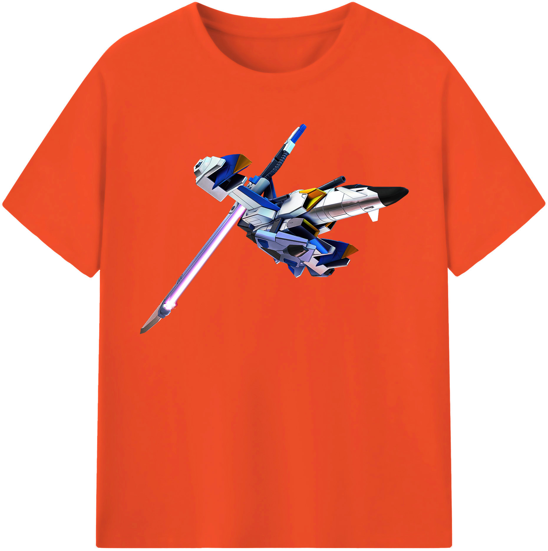 （画像用） 機動戦士ガンダム Mobile Suit Gundam 綿100％半袖Tシャツ（フロントプリント）