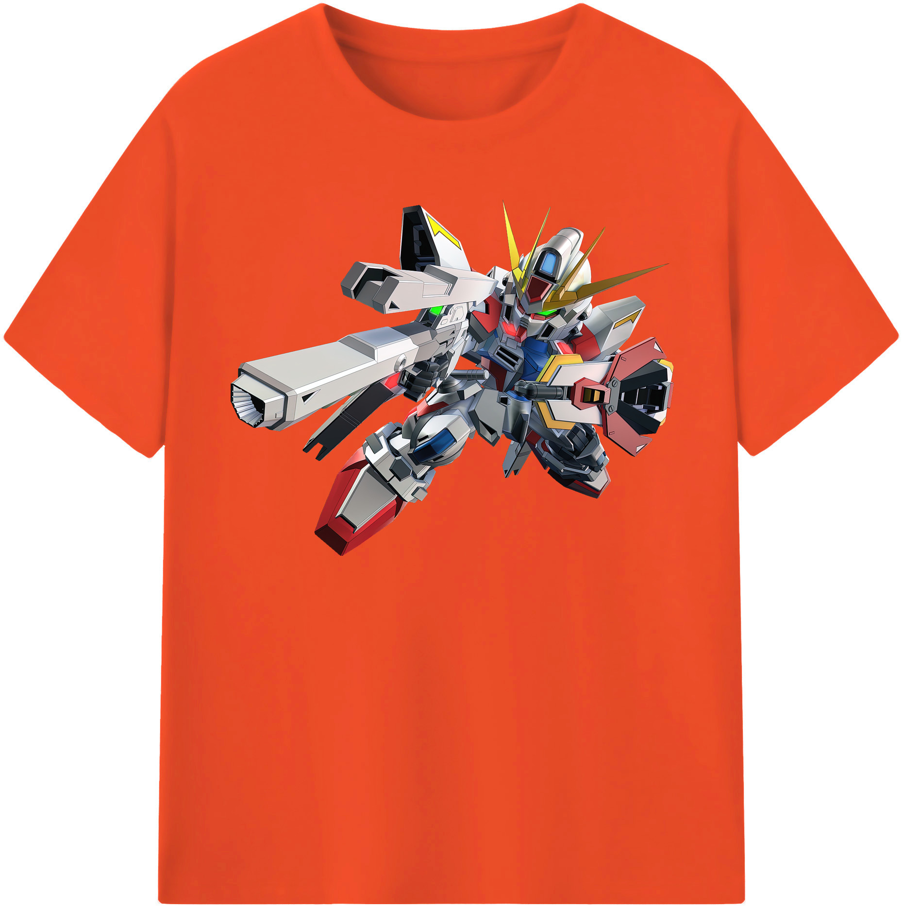 （画像用） 機動戦士ガンダム Mobile Suit Gundam 綿100％半袖Tシャツ（フロントプリント）