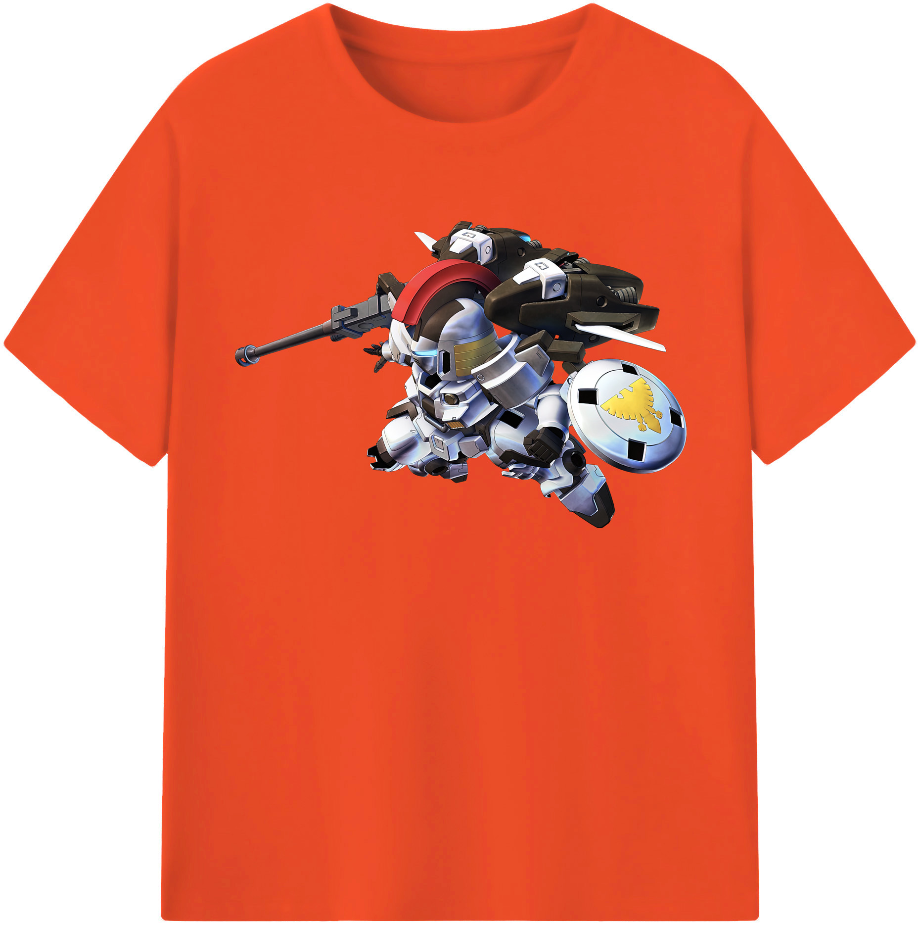 （画像用） 機動戦士ガンダム Mobile Suit Gundam 綿100％半袖Tシャツ（フロントプリント）