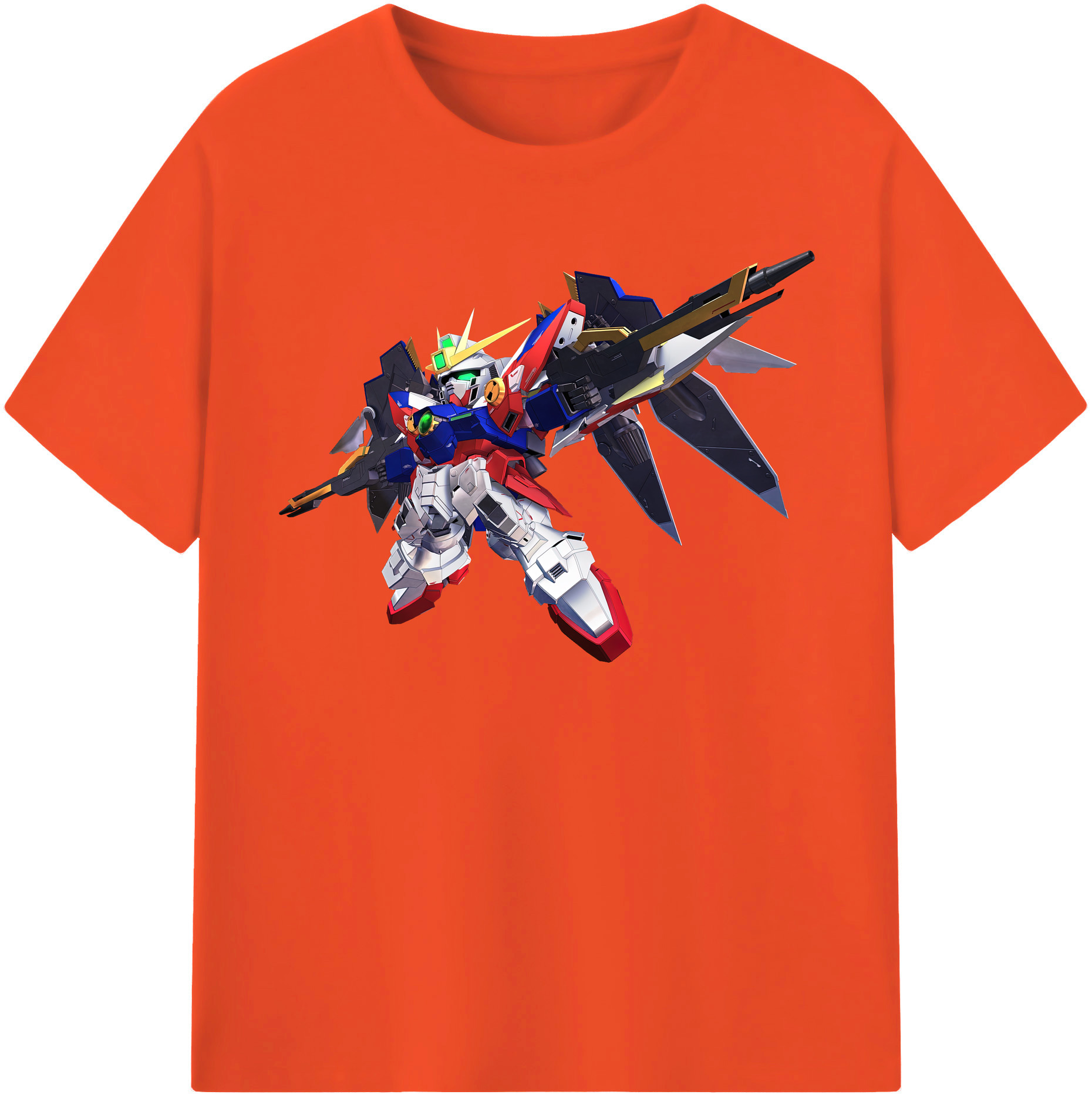 （画像用） 機動戦士ガンダム Mobile Suit Gundam 綿100％半袖Tシャツ（フロントプリント）