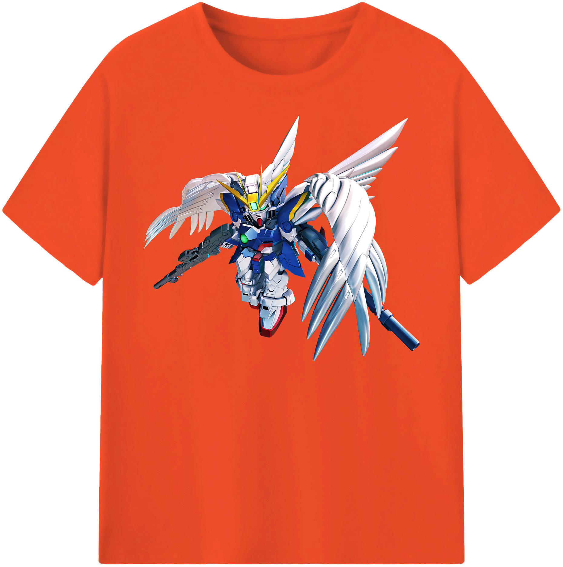 （画像用） 機動戦士ガンダム Mobile Suit Gundam 綿100％半袖Tシャツ（フロントプリント）